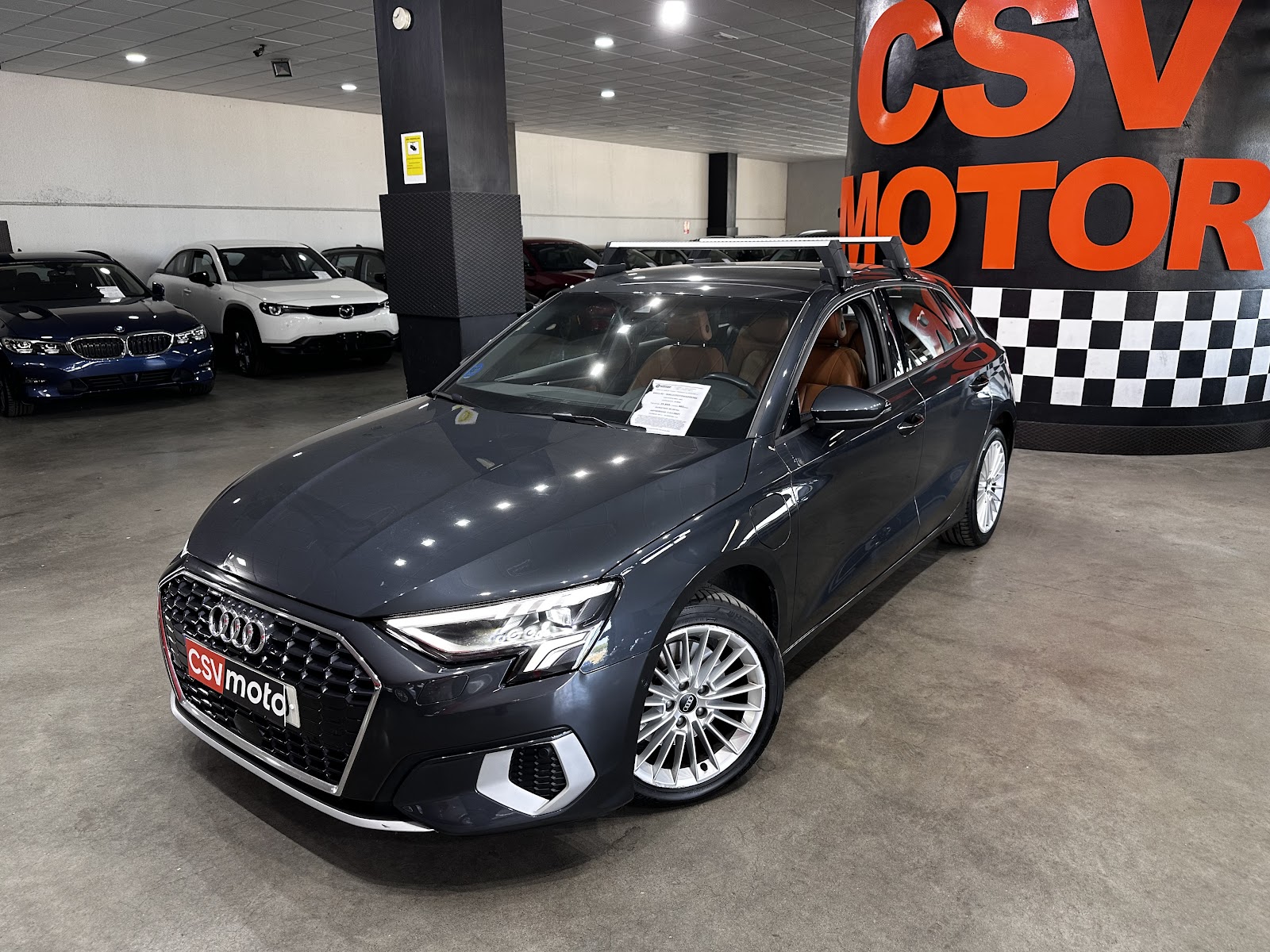 Interior de Audi A3 2021 · foto real CSV Motor