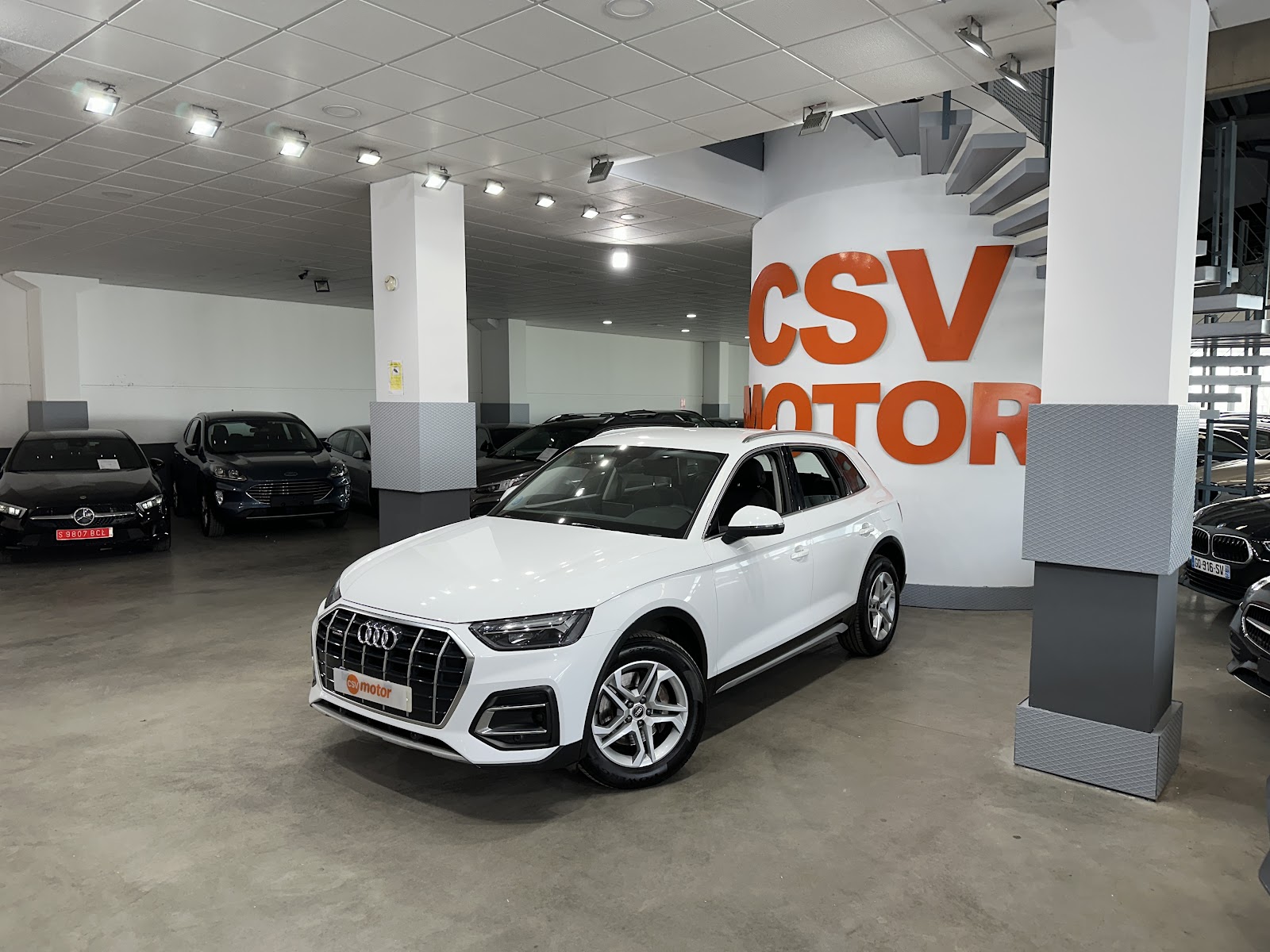 Interior de Audi Q5 2021 · foto real CSV Motor