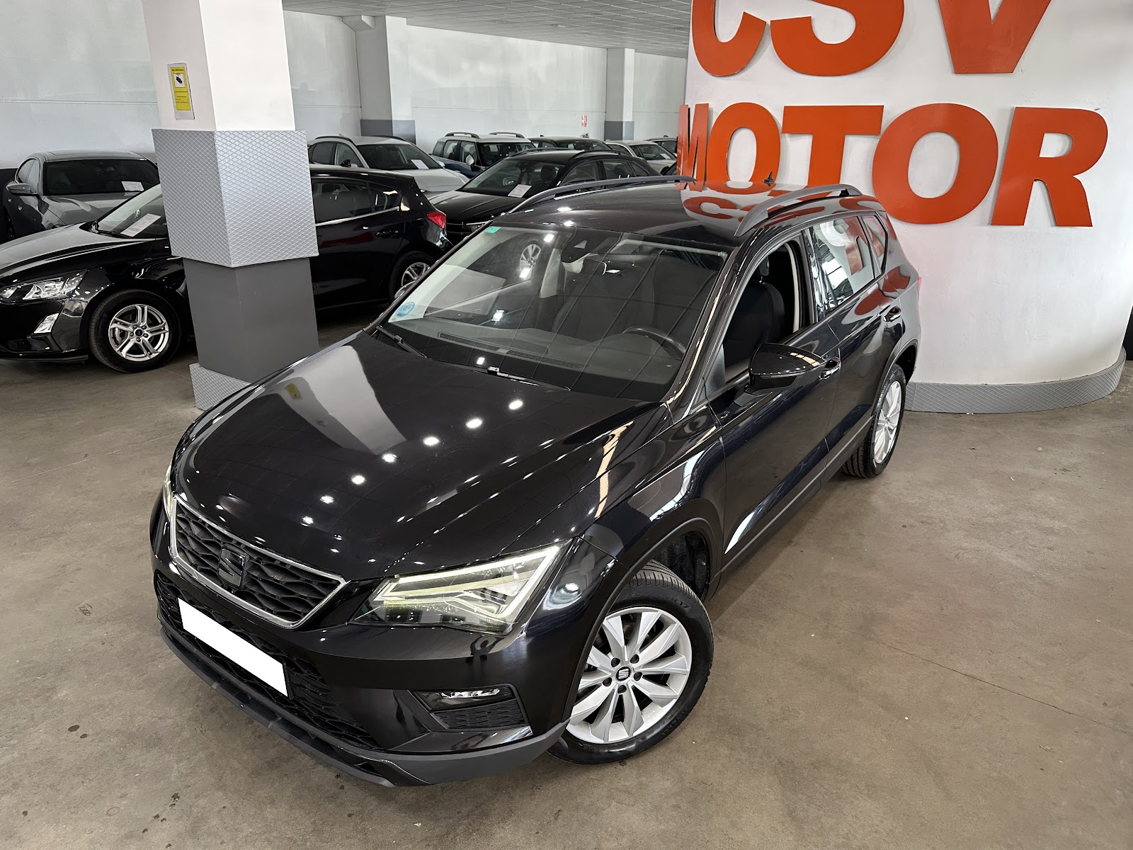 Interior de Seat Ateca 2019 · foto real CSV Motor