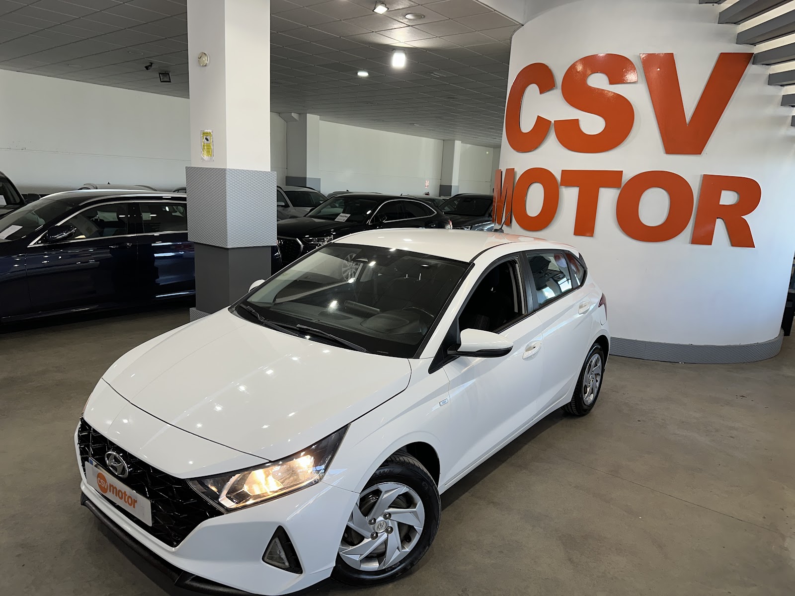 Interior de Hyundai I20 2021 · foto real CSV Motor