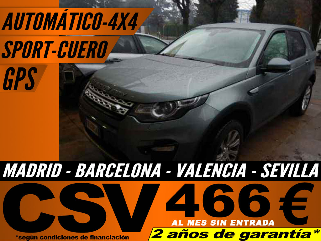 Foto 1 de Land Rover Discovery 2015 en venta en CSV Motor VALDEFUENTES
