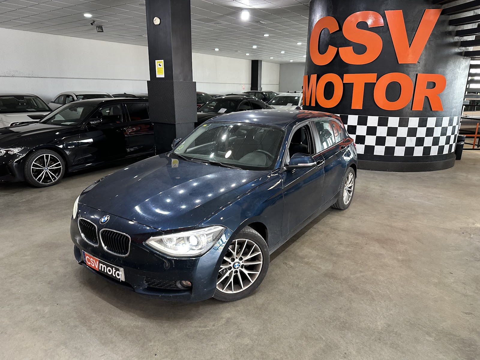 Foto 12 de BMW Serie 1 2013 en venta en CSV Motor VALDEFUENTES · color Azul