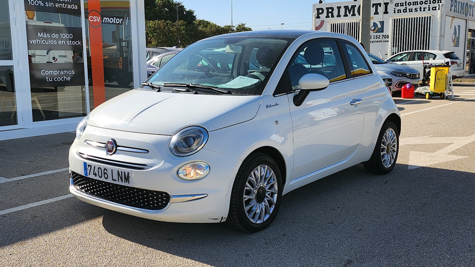 Foto 13 de Fiat 500 2021 en venta en CSV Motor VALDEFUENTES · color Blanco
