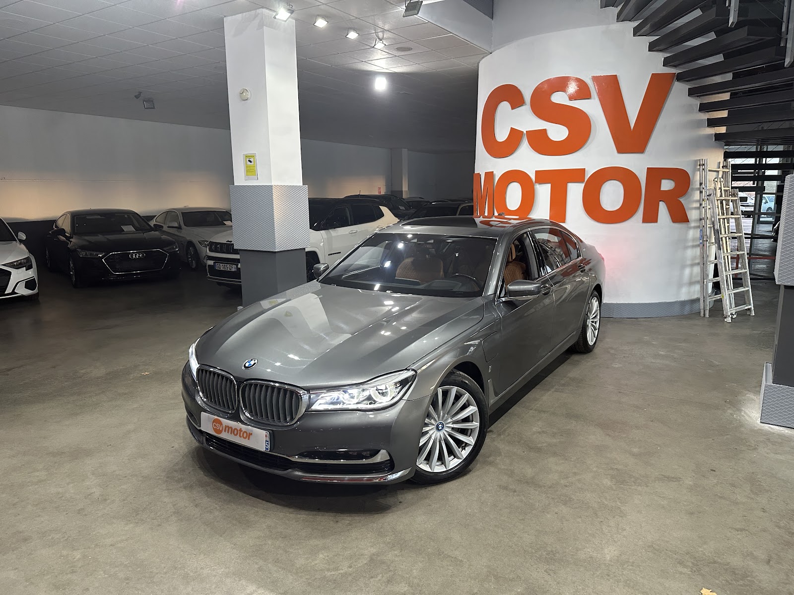 Foto 1 de BMW Serie 7 2018 en venta en CSV Motor VALDEFUENTES · color Gris