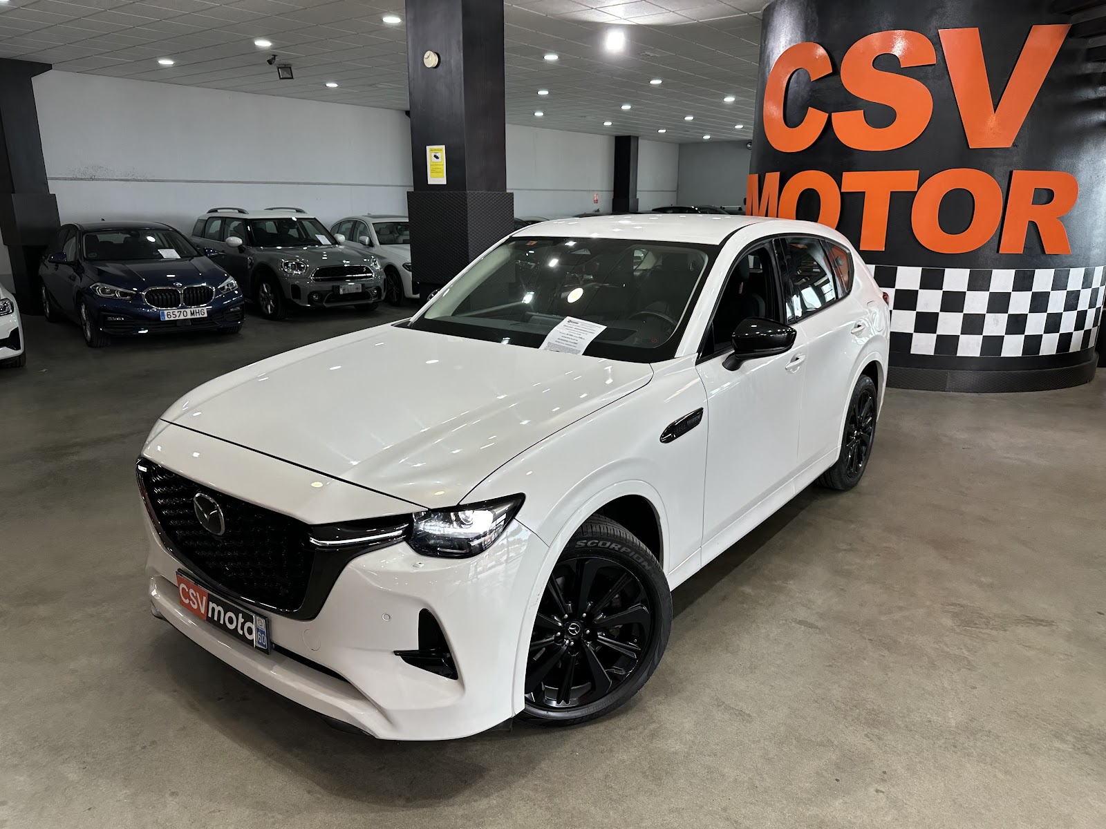 Foto 7 de Mazda Cx-60 2023 en venta en CSV Motor MURCIA · color Blanco Metalizado