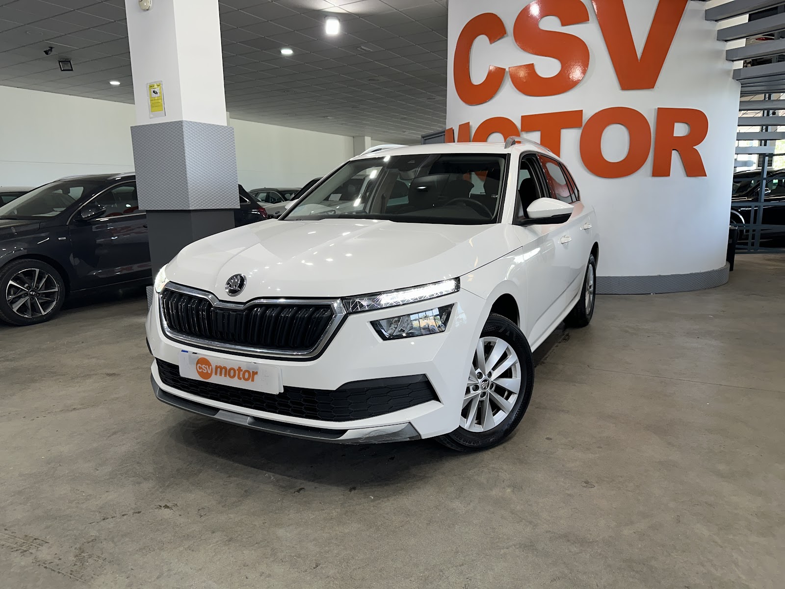 Foto 6 de Škoda Kamiq 2023 en venta en CSV Motor VALDEFUENTES · color Blanco
