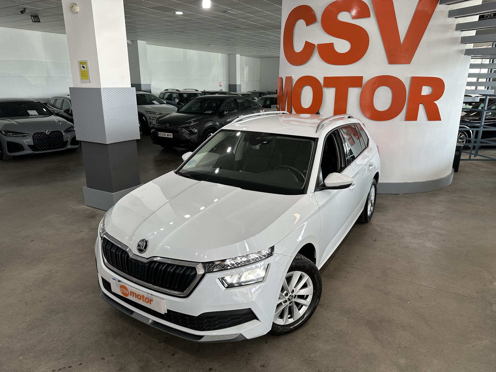Foto 4 de Škoda Kamiq 2023 en venta en CSV Motor VALDEFUENTES · color Blanco