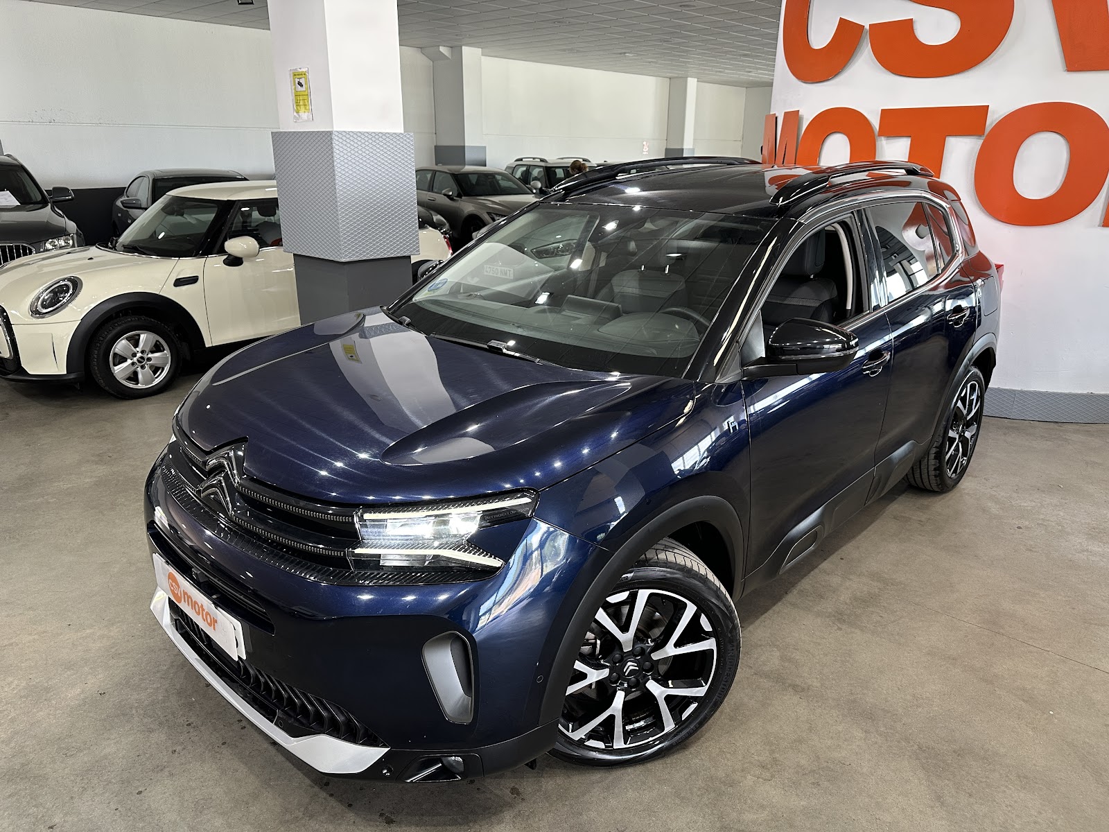 Foto 4 de Citroën C5 Aircross 2023 en venta en CSV Motor VALDEFUENTES · color Azul Metalizado