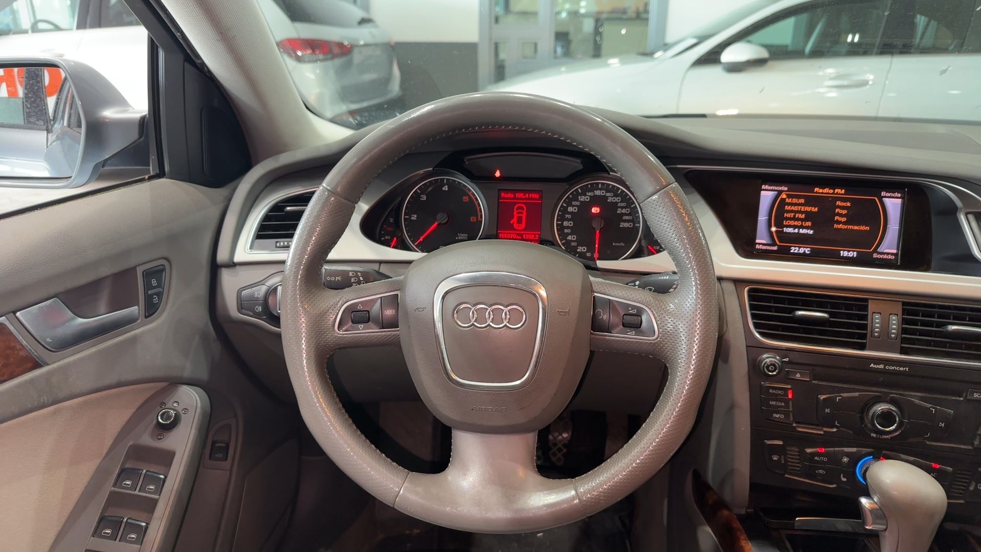 AUDI — detalle del volante | CSV Motor VALDEFUENTES