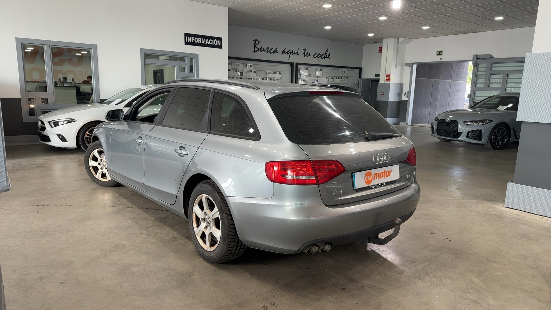 AUDI — vista 3/4 trasera izquierda | CSV Motor VALDEFUENTES
