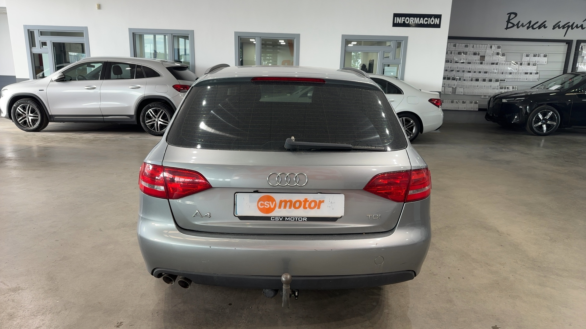 AUDI — detalle trasero | CSV Motor VALDEFUENTES
