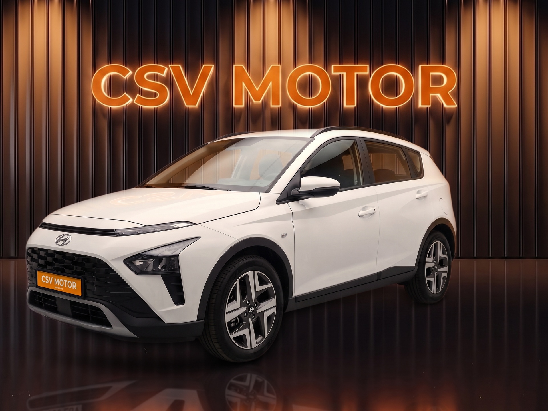 Foto 2 de Hyundai Bayon 2022 en venta en CSV Motor VALDEFUENTES · color Blanco (Atlas White)