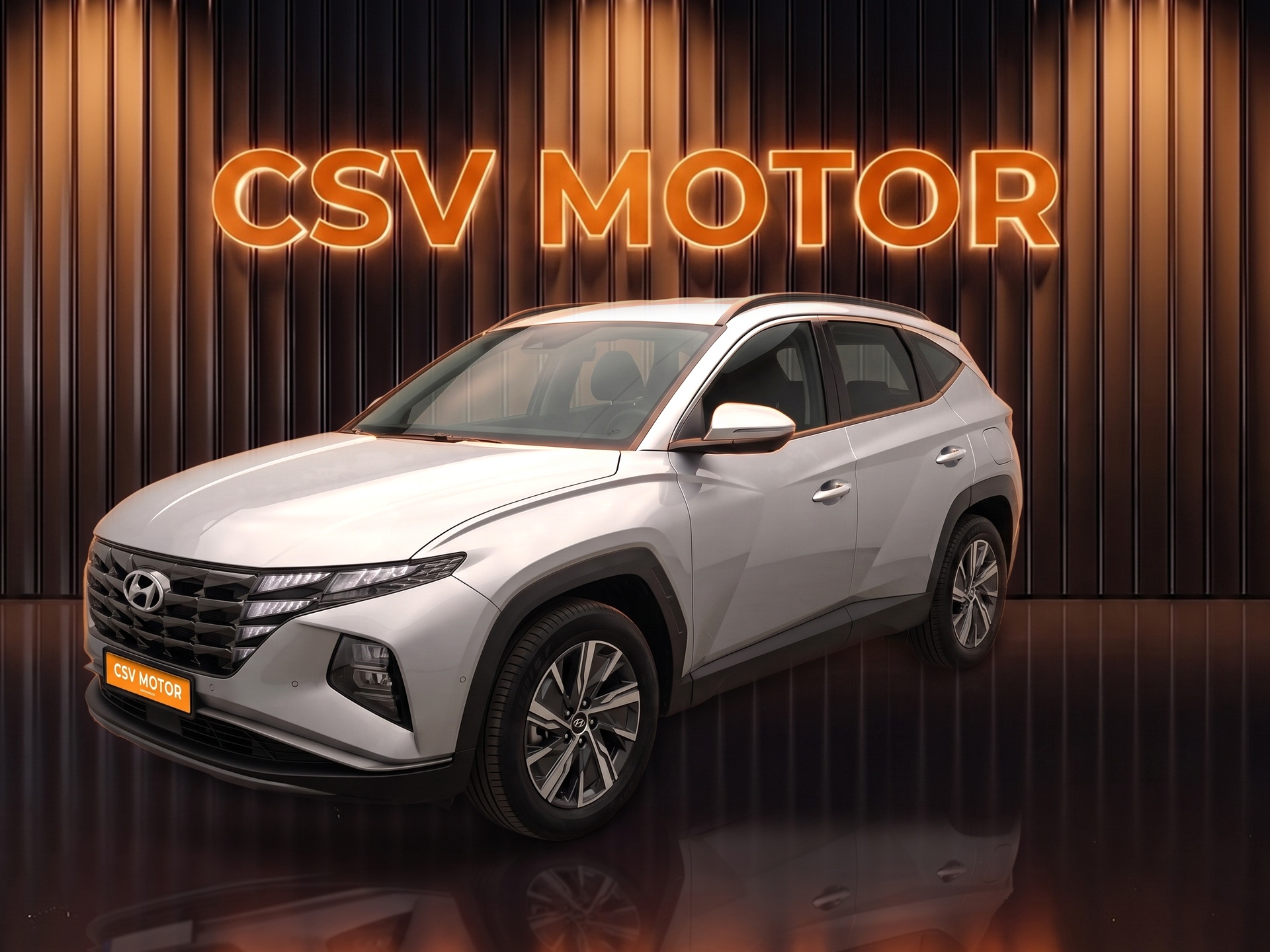 Foto 9 de Hyundai Tucson 2023 en venta en CSV Motor VALDEFUENTES · color Gris (Shimmering Silver, ) Metalizado