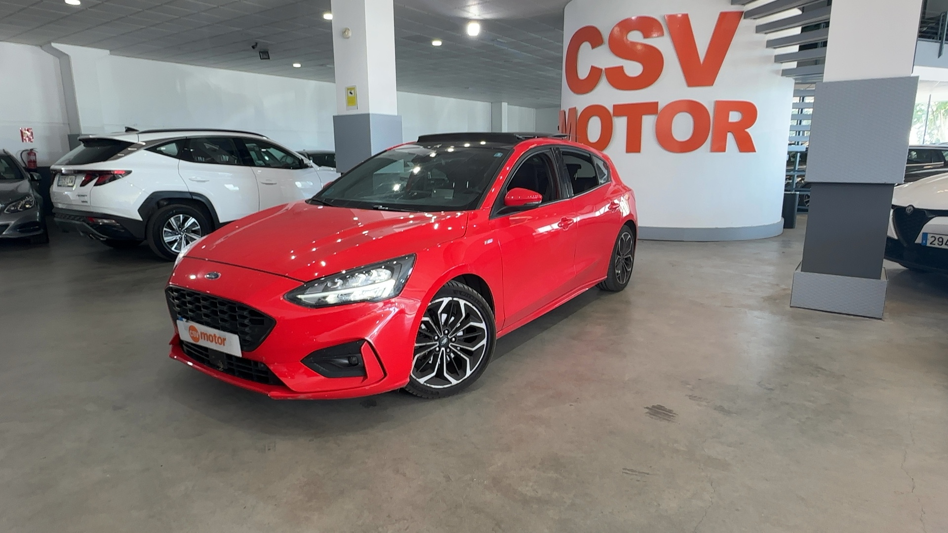 Foto 12 de Ford Focus 2020 en venta en CSV Motor VALDEFUENTES · color Rojo