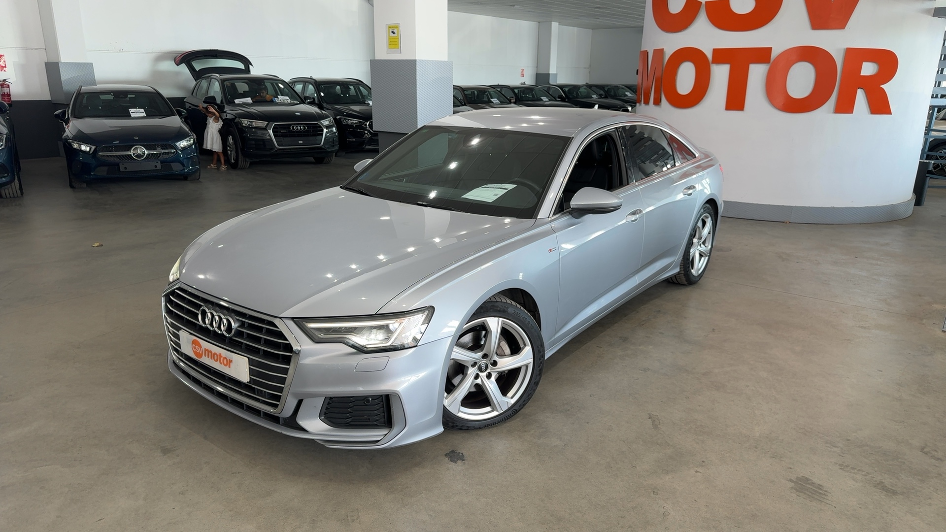 Foto 1 de Audi A6 2022 en venta en CSV Motor VALDEFUENTES · color Plata Florete () Metalizado