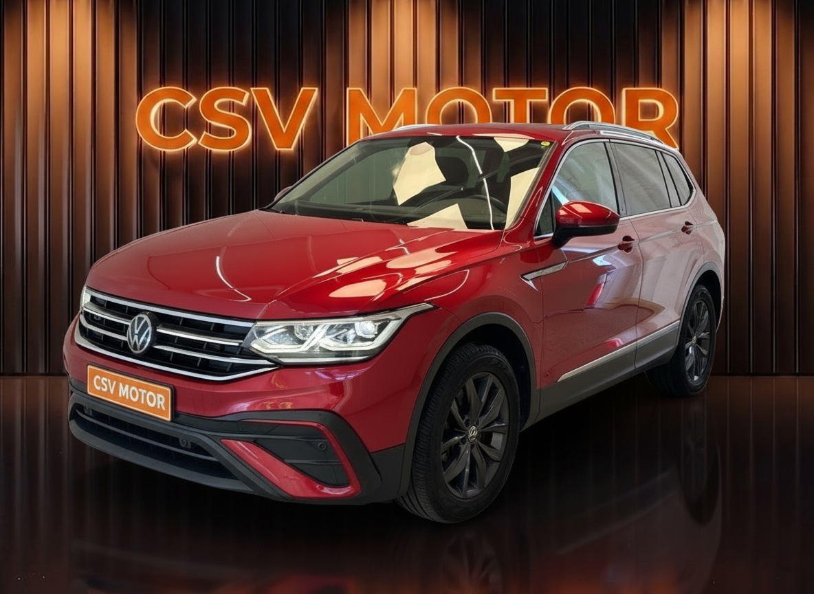 Foto 1 de Volkswagen Tiguan Allspace 2022 en venta en CSV Motor VALDEFUENTES · color Rojo Flash (Metalizado)