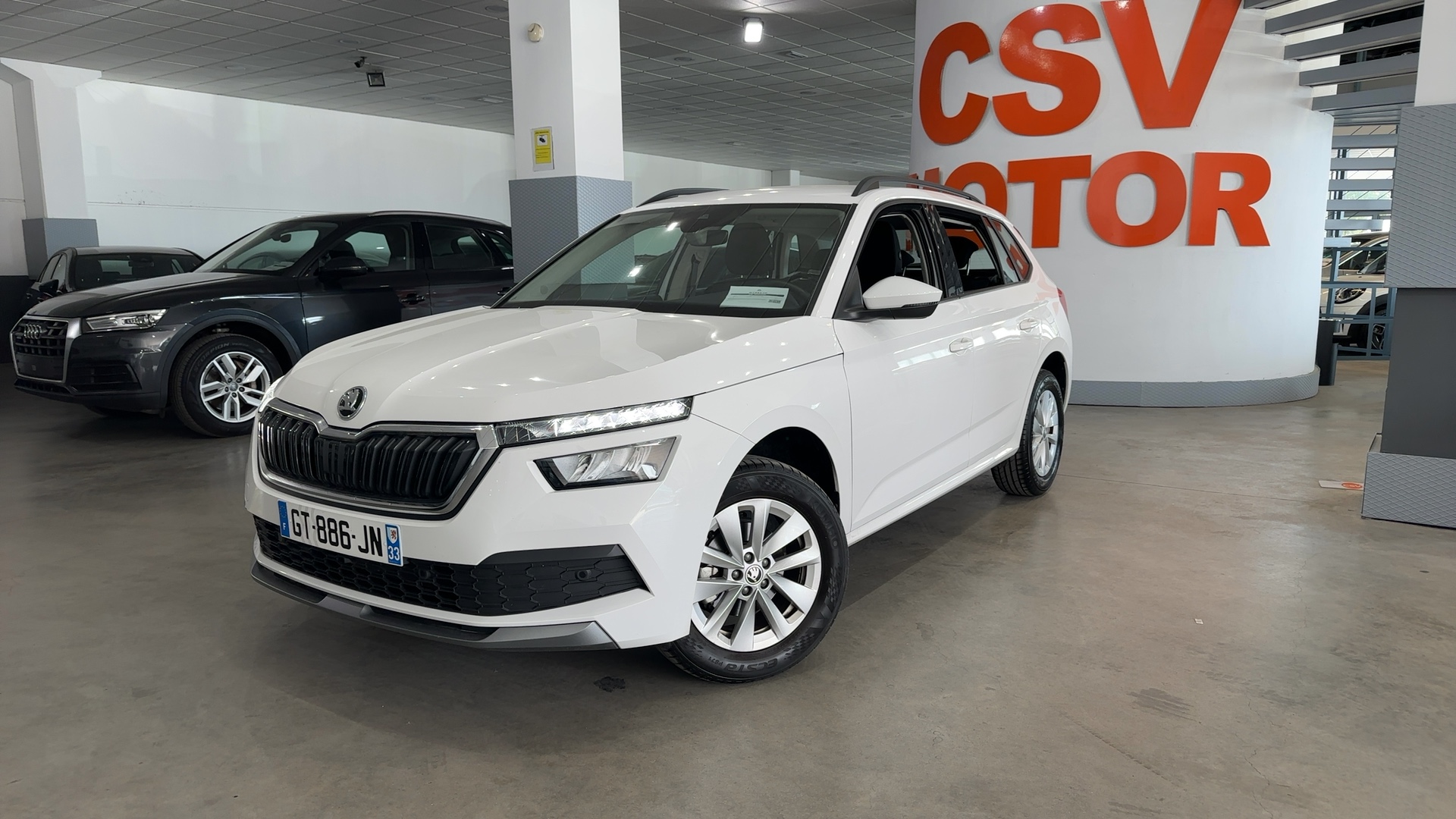 Foto 1 de Škoda Kamiq 2023 en venta en CSV Motor VALDEFUENTES · color Blanco