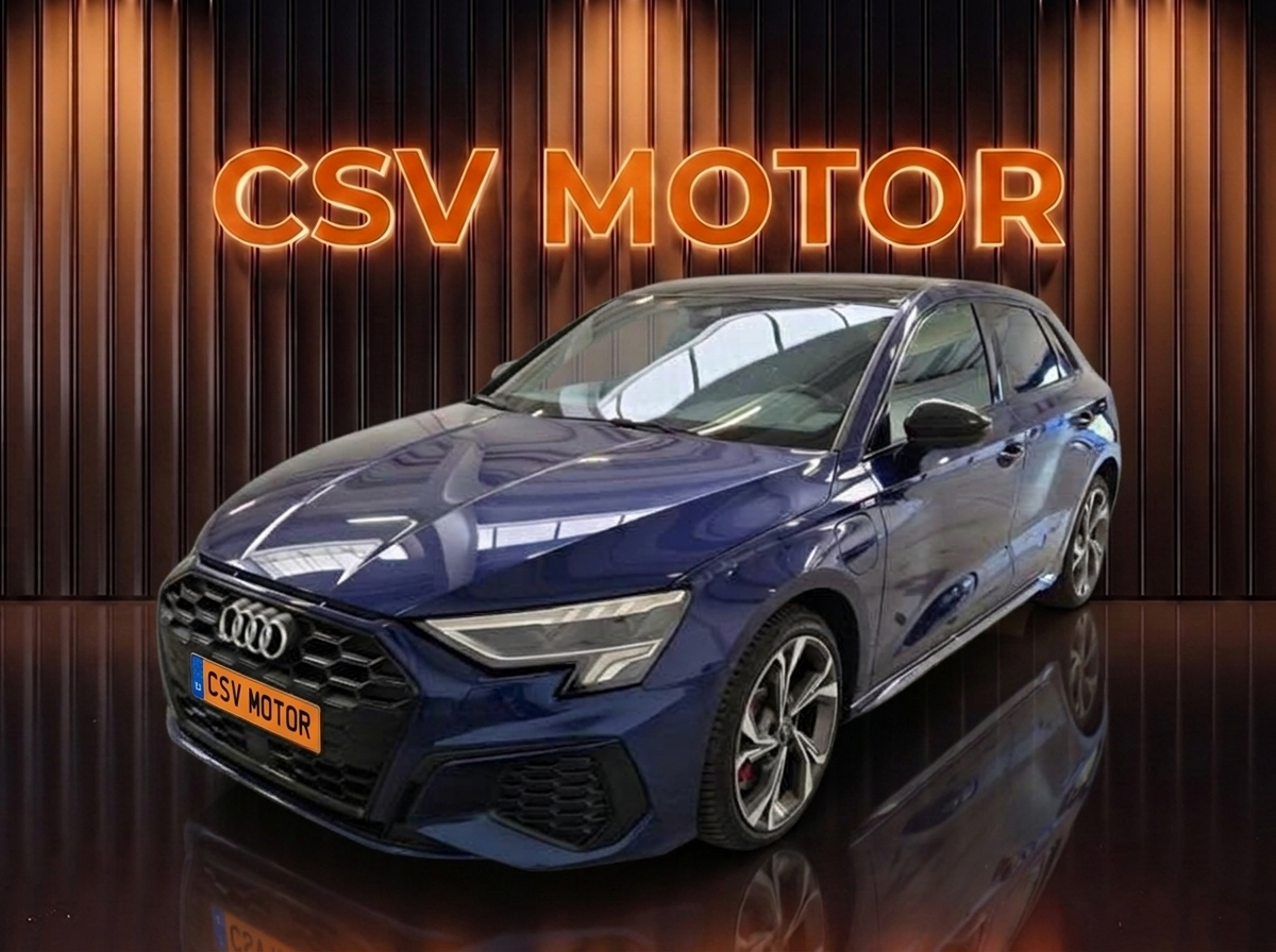 Foto 2 de Audi A3 2023 en venta en CSV Motor VALDEFUENTES · color Azul Navarra Metalizado