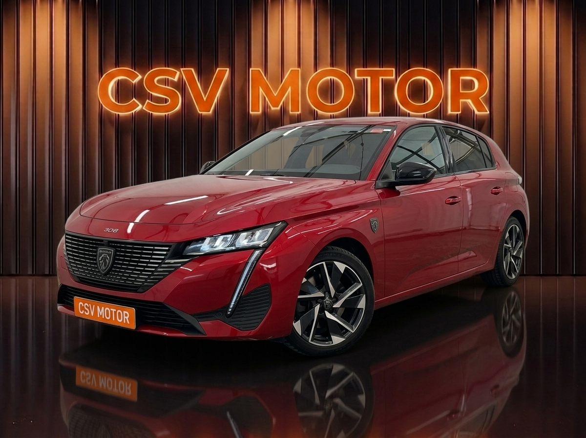 Foto 1 de Peugeot 308 2022 en venta en CSV Motor VALDEFUENTES · color Rojo Elixir