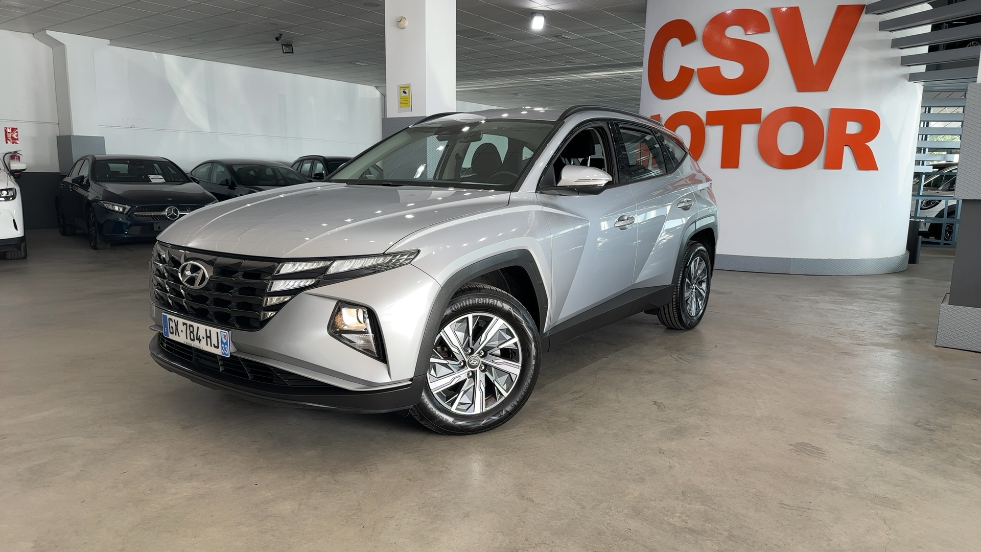 Foto 3 de Hyundai Tucson 2024 en venta en CSV Motor VALDEFUENTES · color Shimmering Silver Metalizado