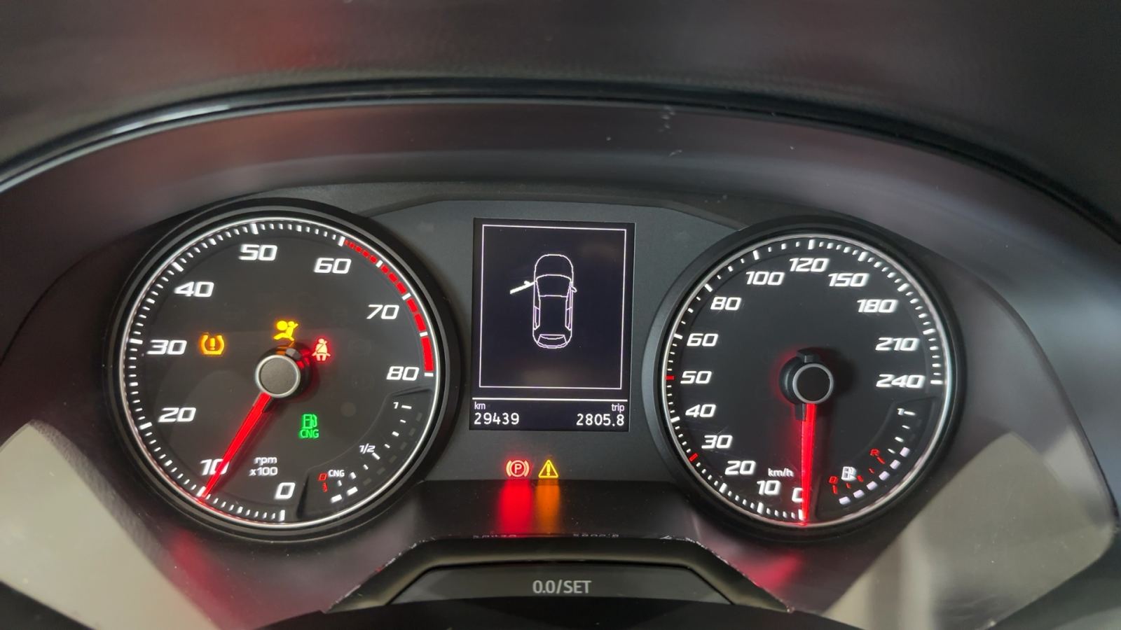 SEAT IBIZA — cuadro de kilómetros | CSV Motor VALDEFUENTES