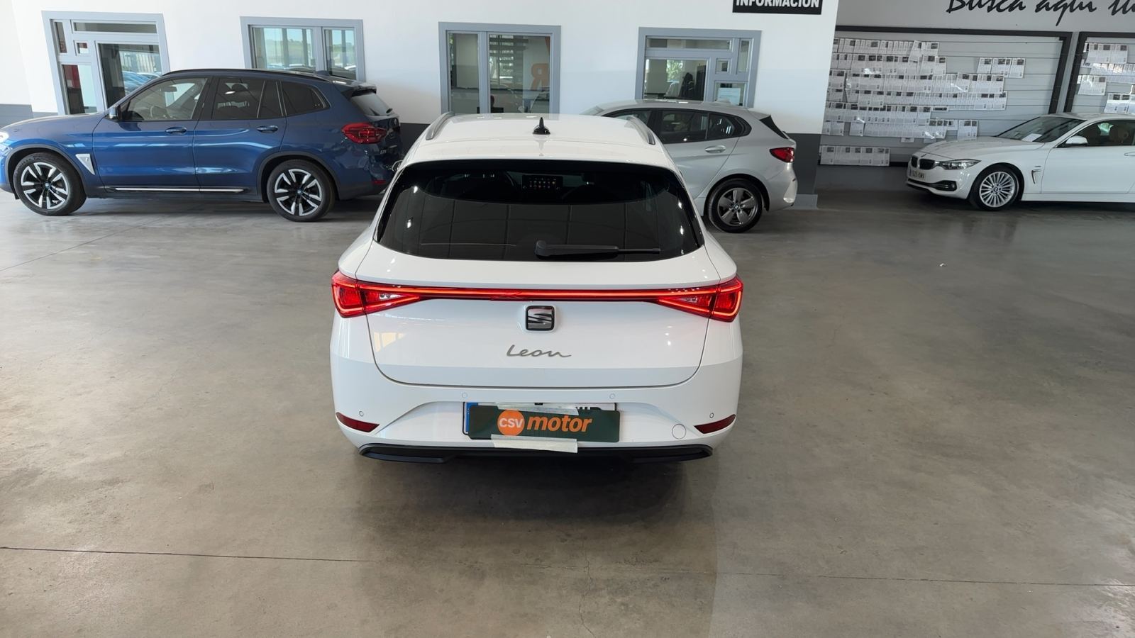 SEAT LEON — vista trasera | CSV Motor BARCELONA