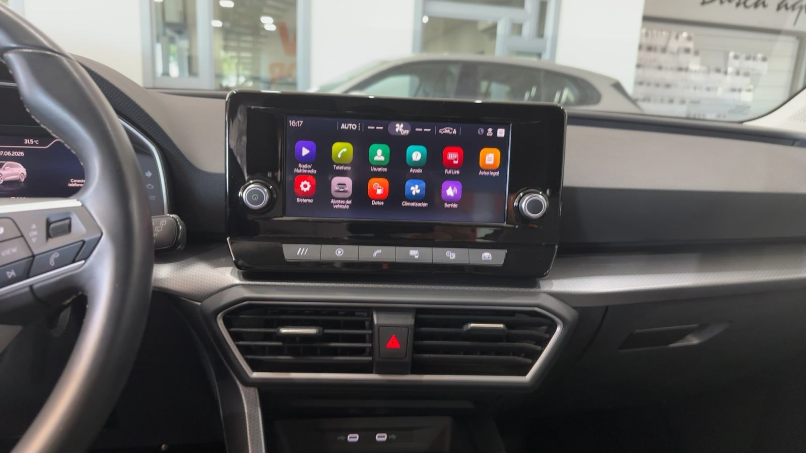 SEAT LEON — pantalla multimedia | CSV Motor BARCELONA