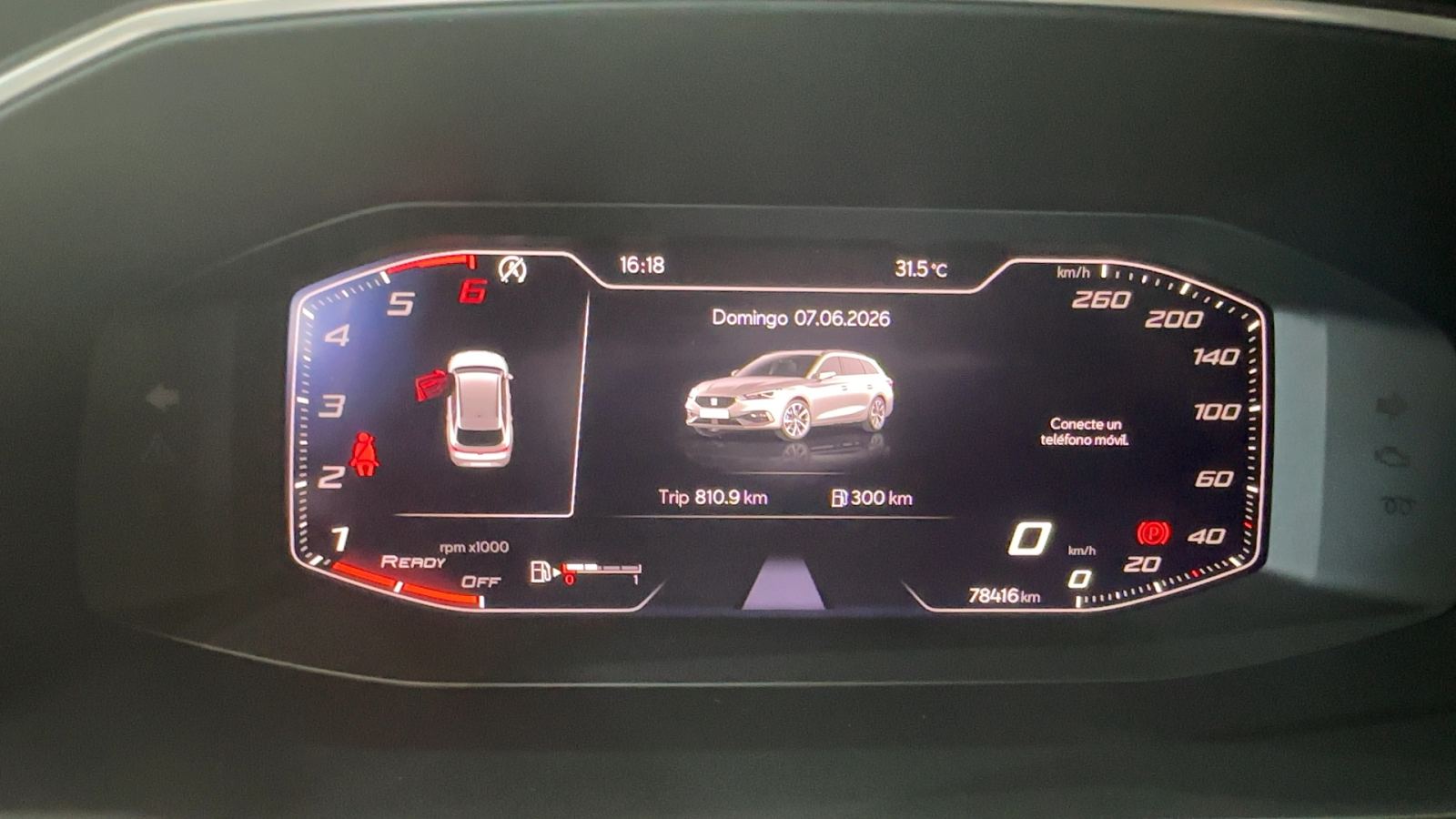 SEAT LEON — cuadro de kilómetros | CSV Motor BARCELONA