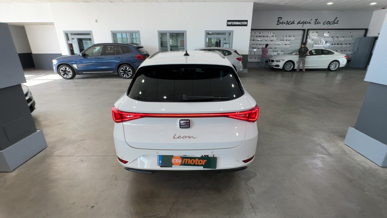 SEAT LEON — vista trasera | CSV Motor VALDEFUENTES