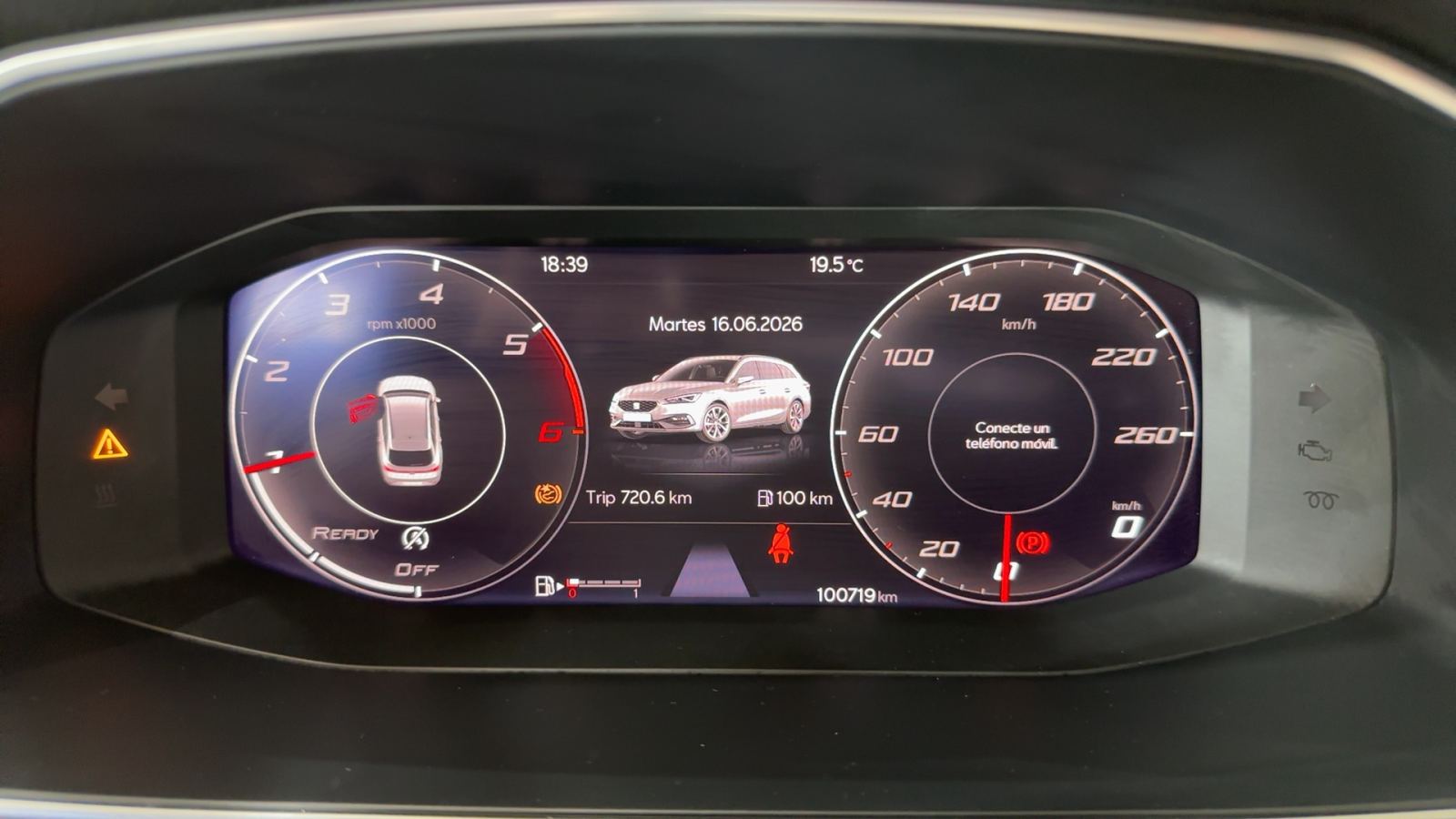 SEAT LEON — cuadro de kilómetros | CSV Motor VALDEFUENTES