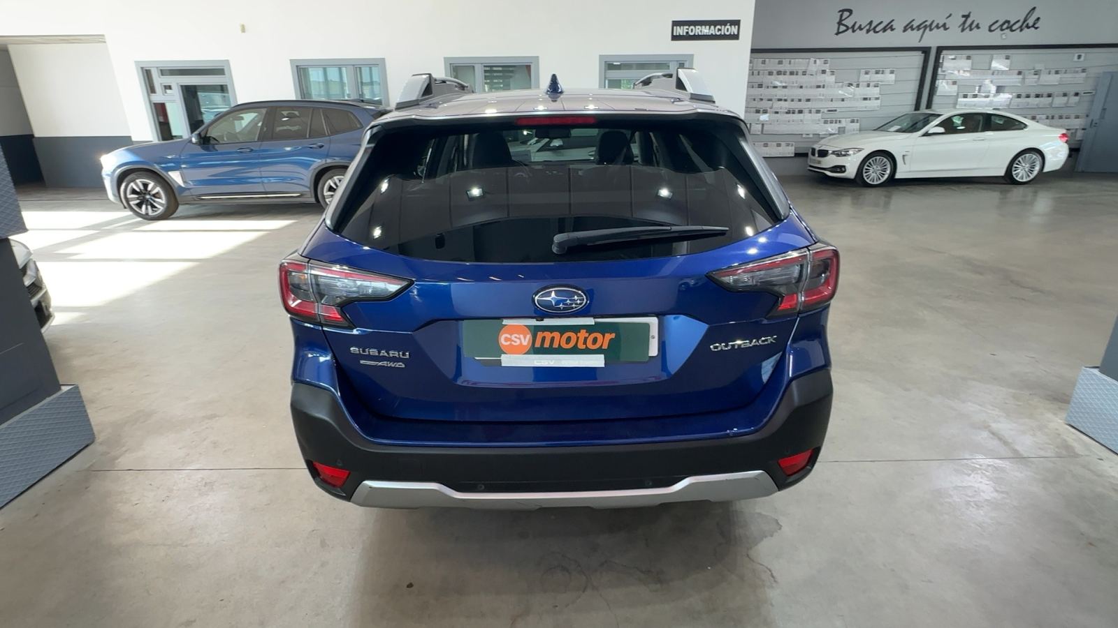 SUBARU OUTBACK — vista trasera | CSV Motor VALDEFUENTES
