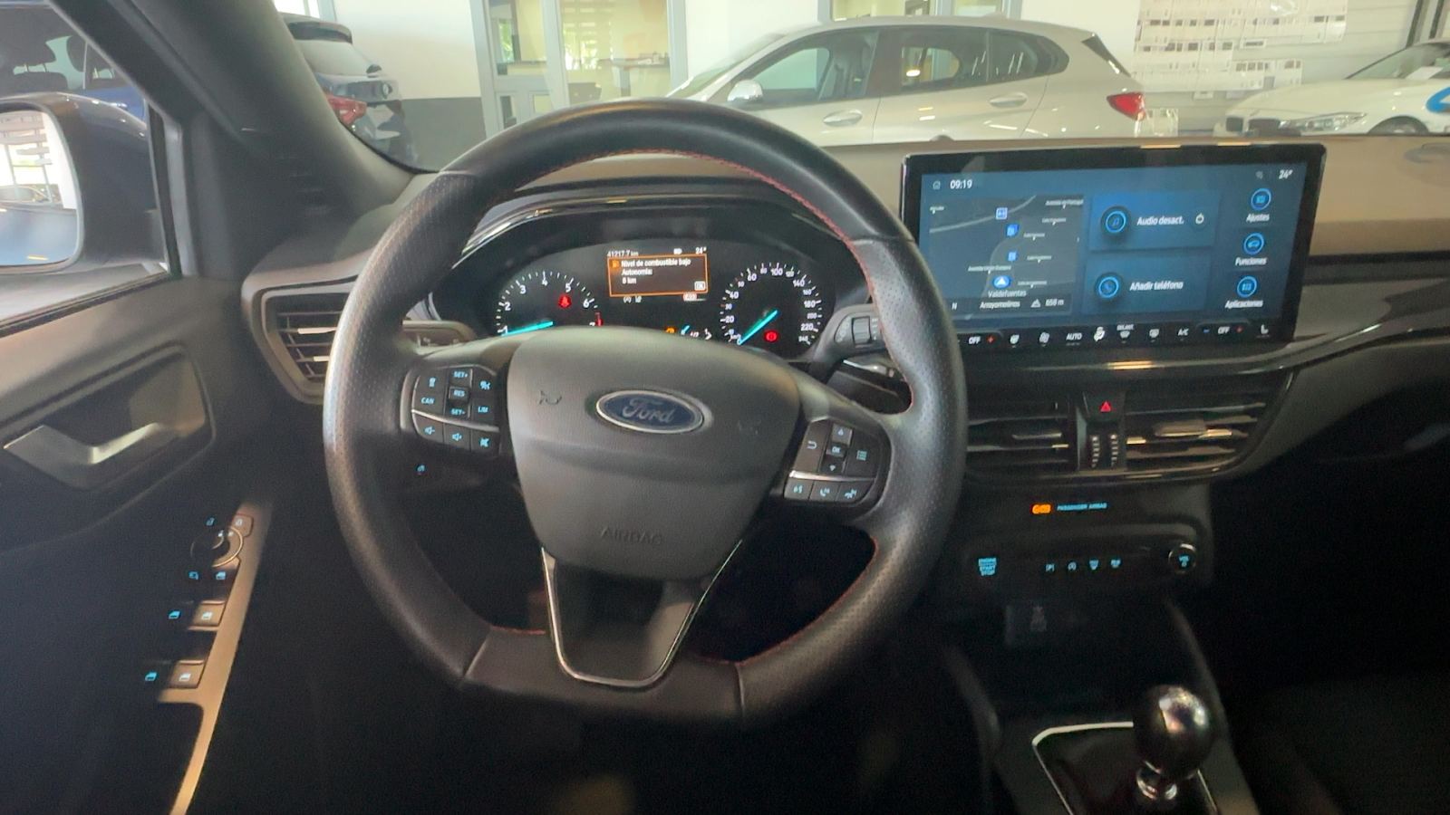 FORD FOCUS — detalle del volante | CSV Motor VALDEFUENTES