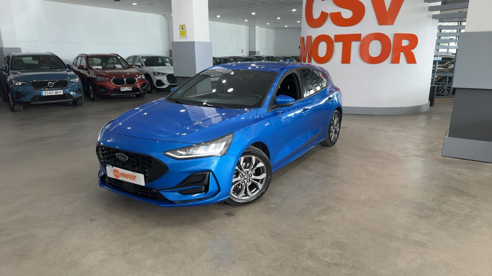 FORD FOCUS — vista 3/4 delantera izquierda | CSV Motor VALDEFUENTES