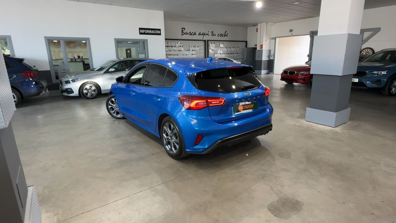 FORD FOCUS — vista 3/4 trasera izquierda | CSV Motor VALDEFUENTES