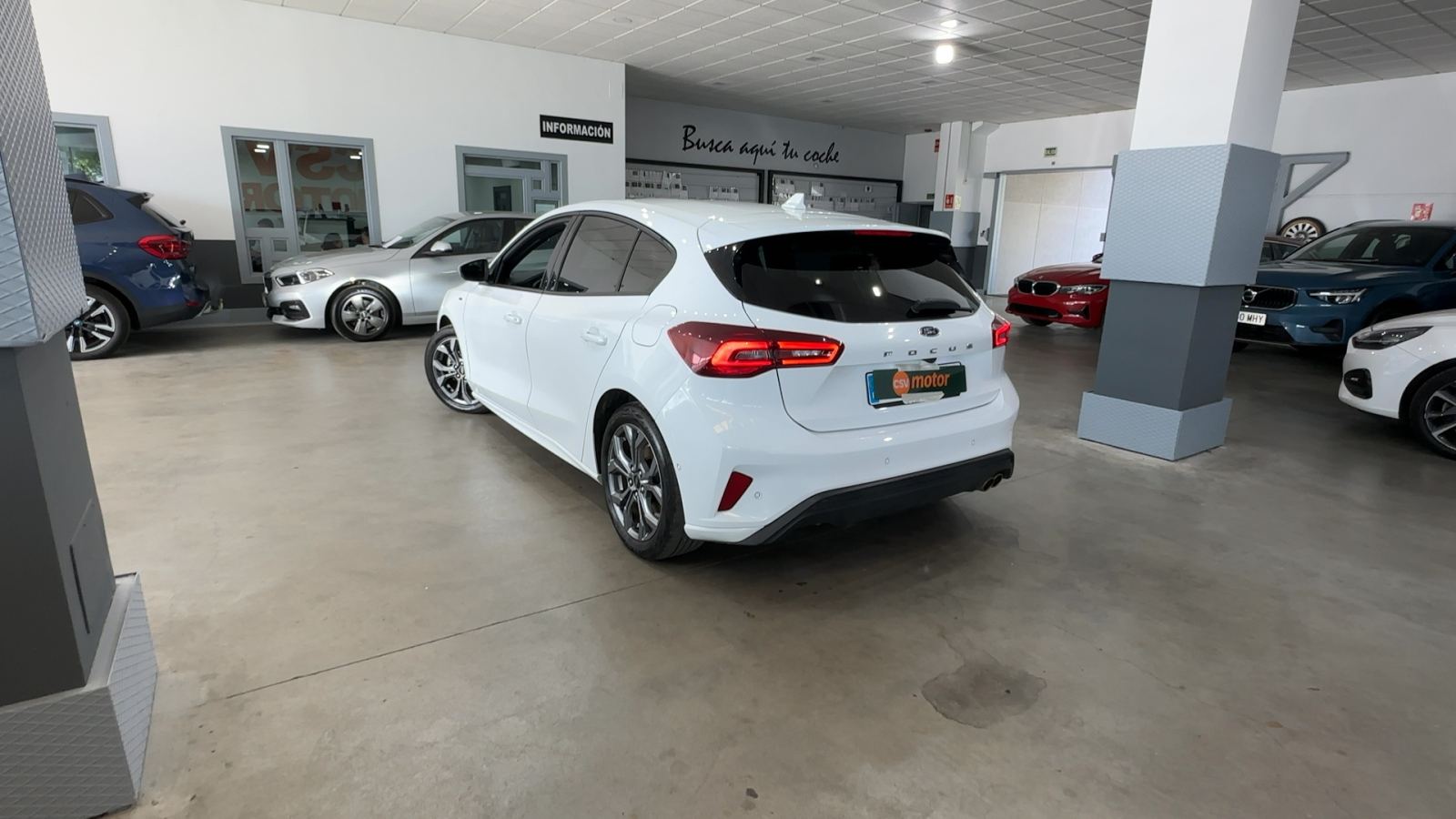 FORD FOCUS — vista 3/4 trasera izquierda | CSV Motor BILBAO
