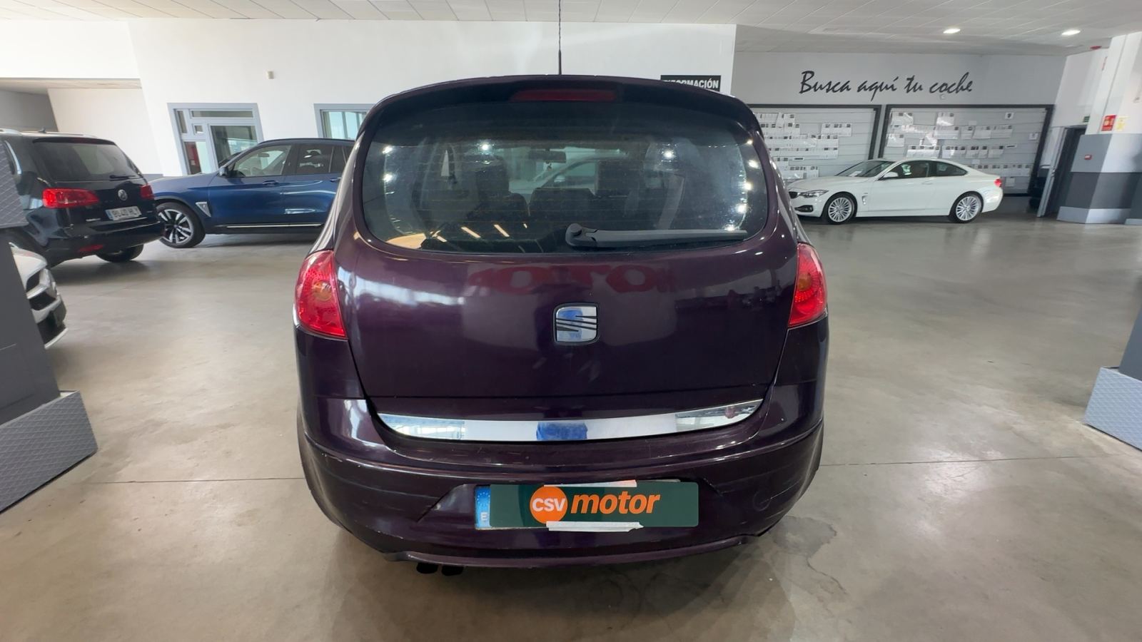 SEAT — detalle trasero | CSV Motor VALDEFUENTES