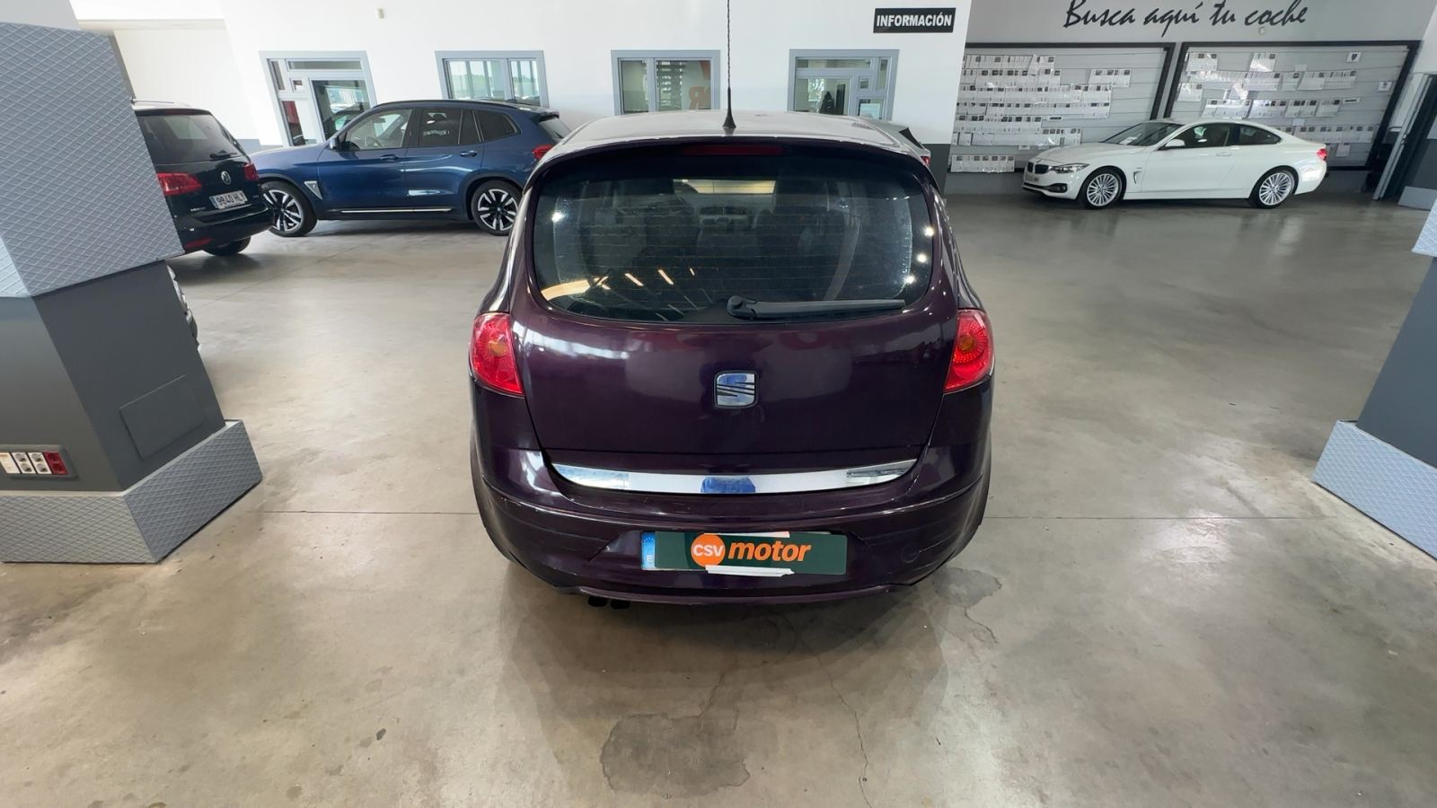 SEAT — vista trasera | CSV Motor VALDEFUENTES