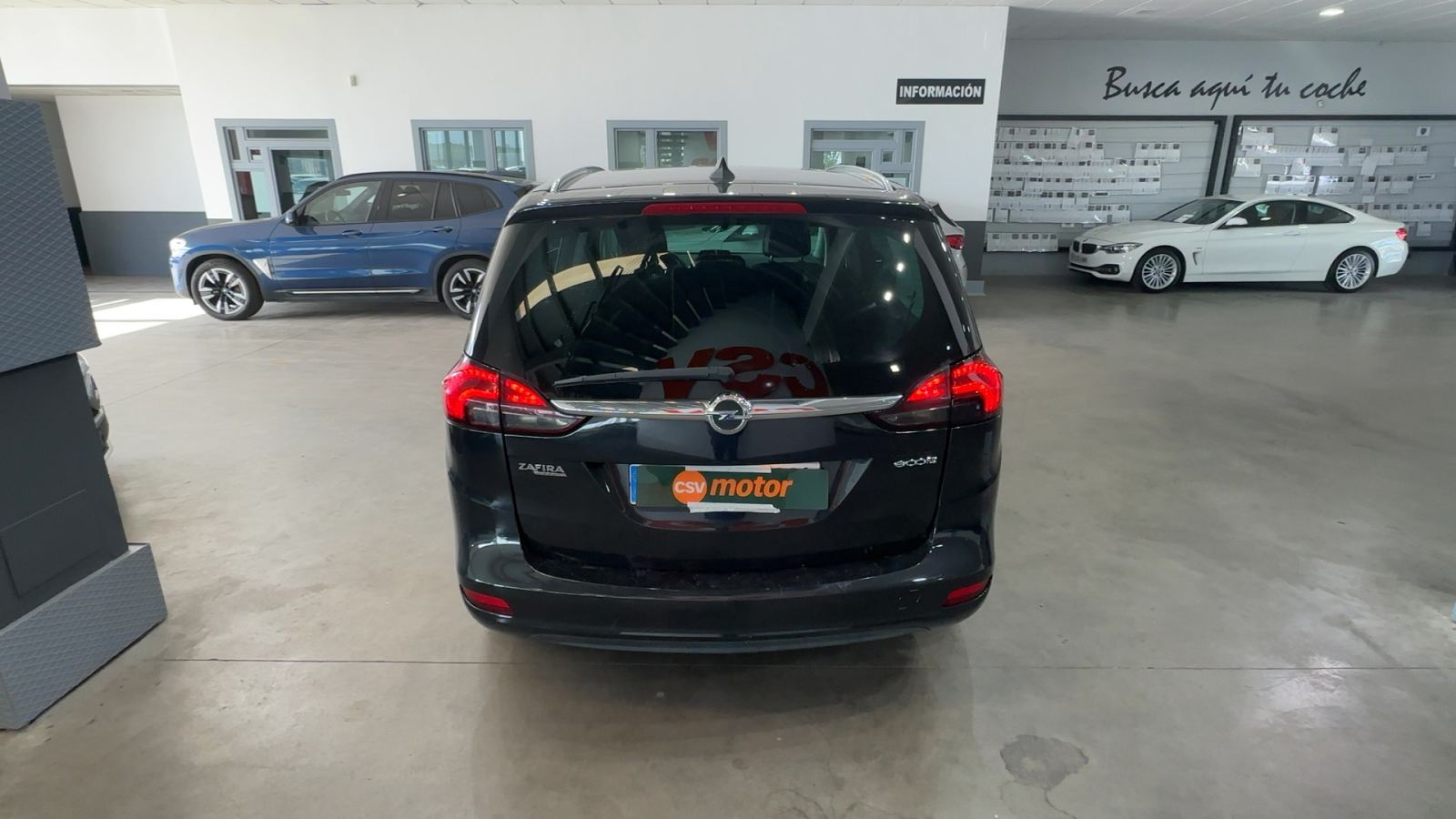 OPEL ZAFIRA — vista trasera | CSV Motor VALDEFUENTES
