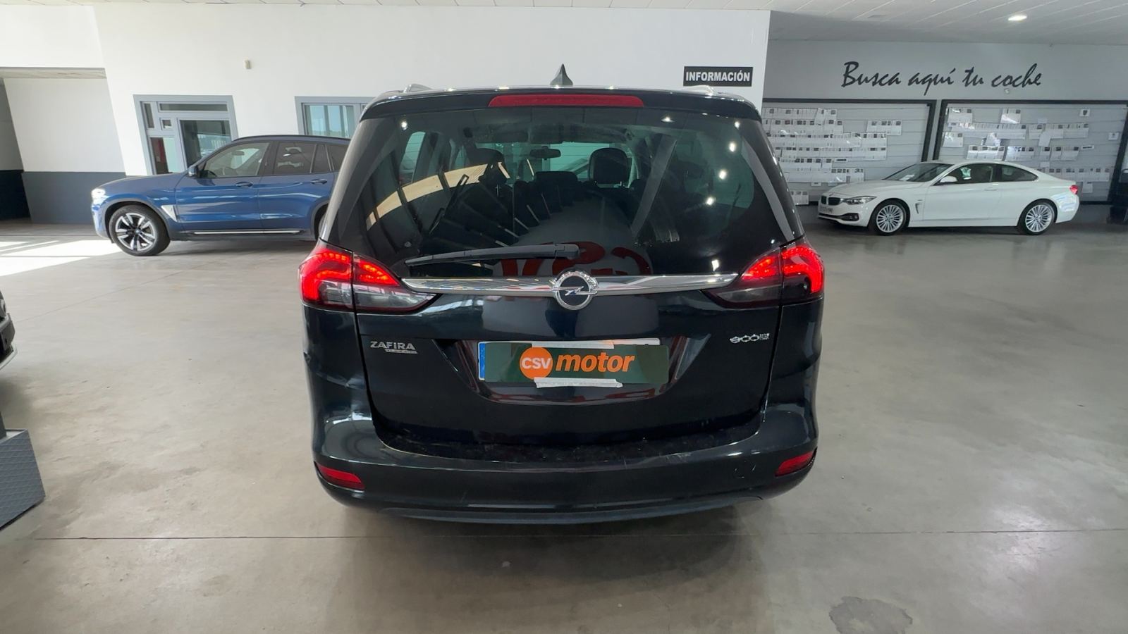 OPEL ZAFIRA — detalle trasero | CSV Motor VALDEFUENTES