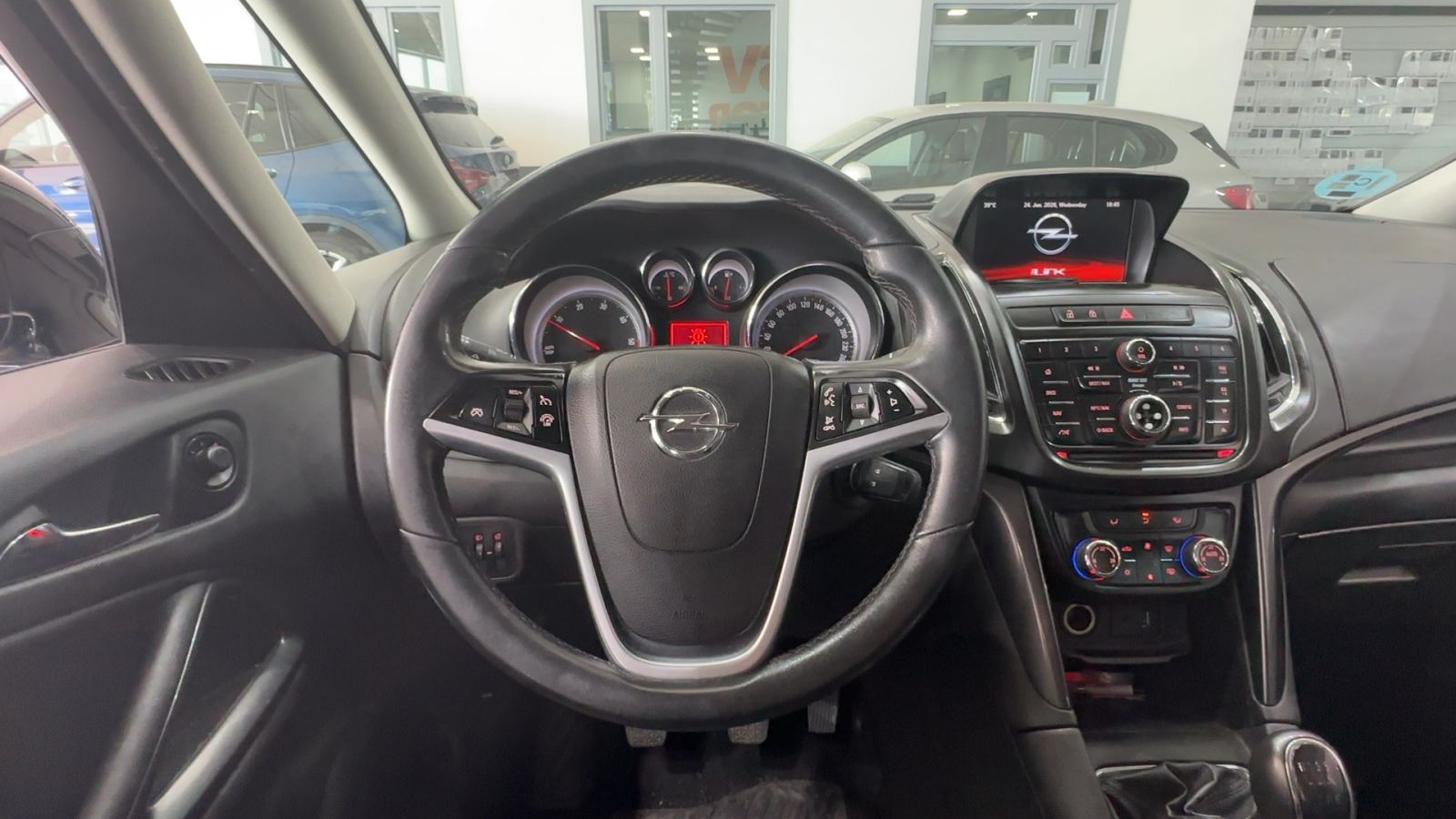 OPEL ZAFIRA — detalle del volante | CSV Motor VALDEFUENTES