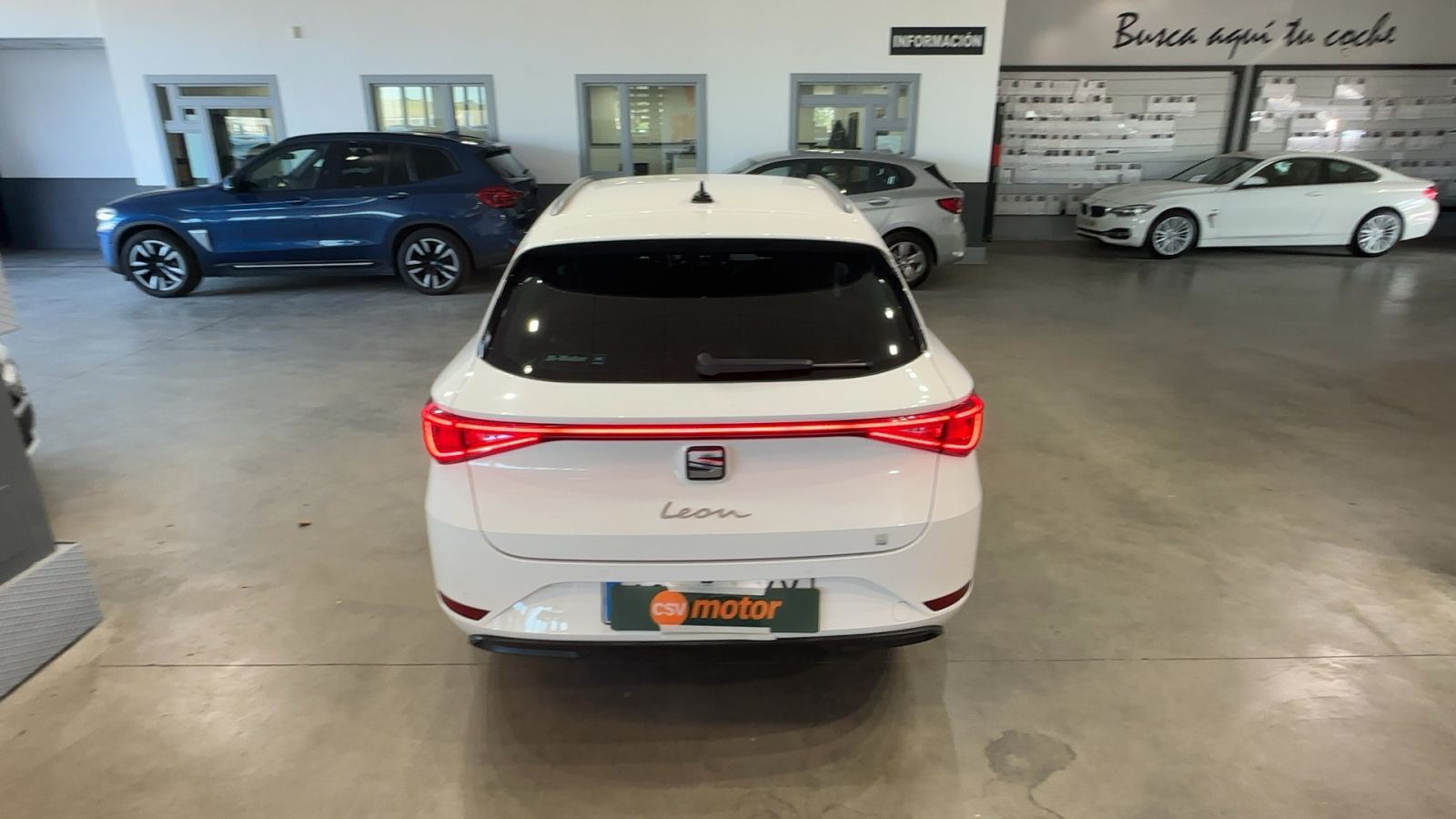 SEAT LEON — vista trasera | CSV Motor VALDEFUENTES