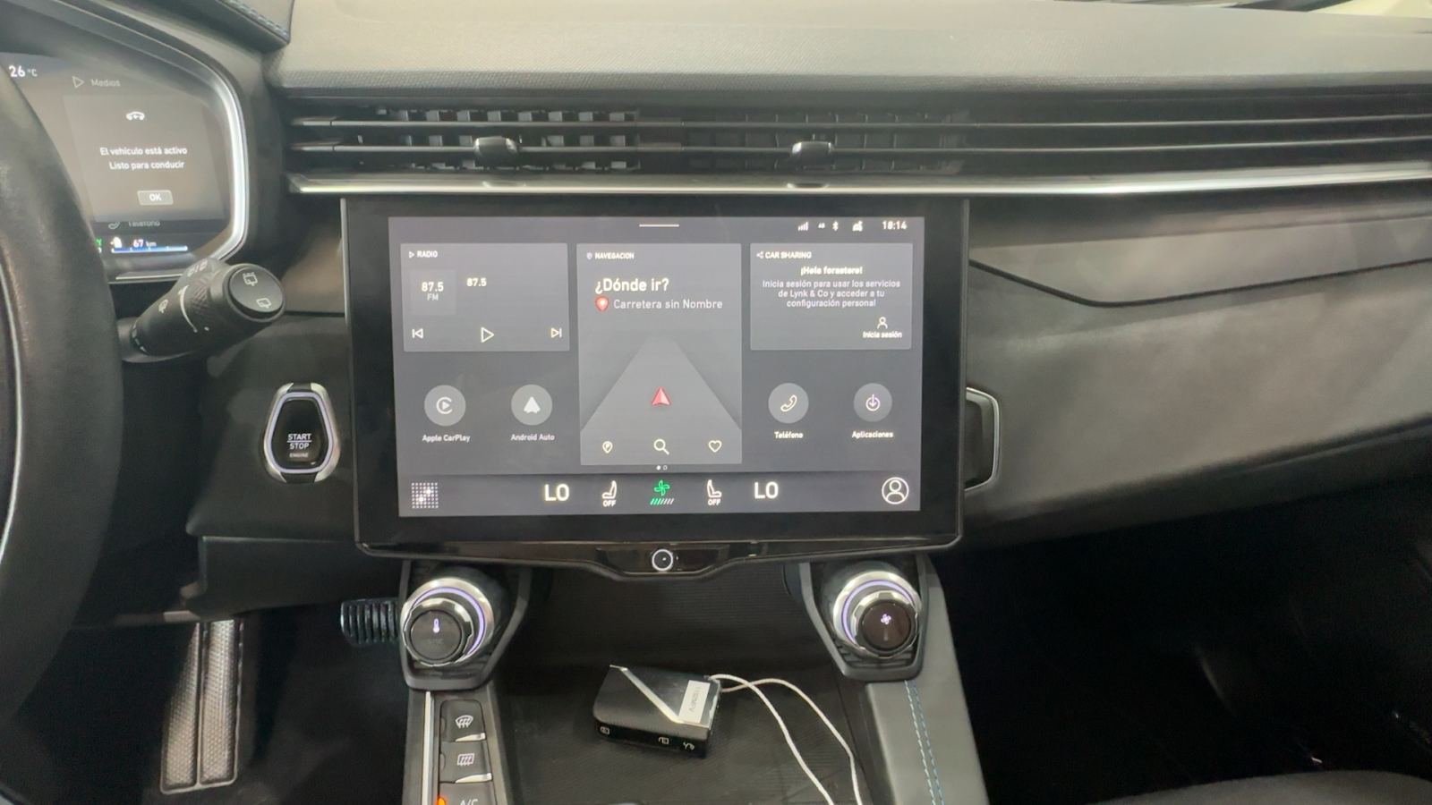 LYNK&CO 01 — pantalla multimedia | CSV Motor VALDEFUENTES