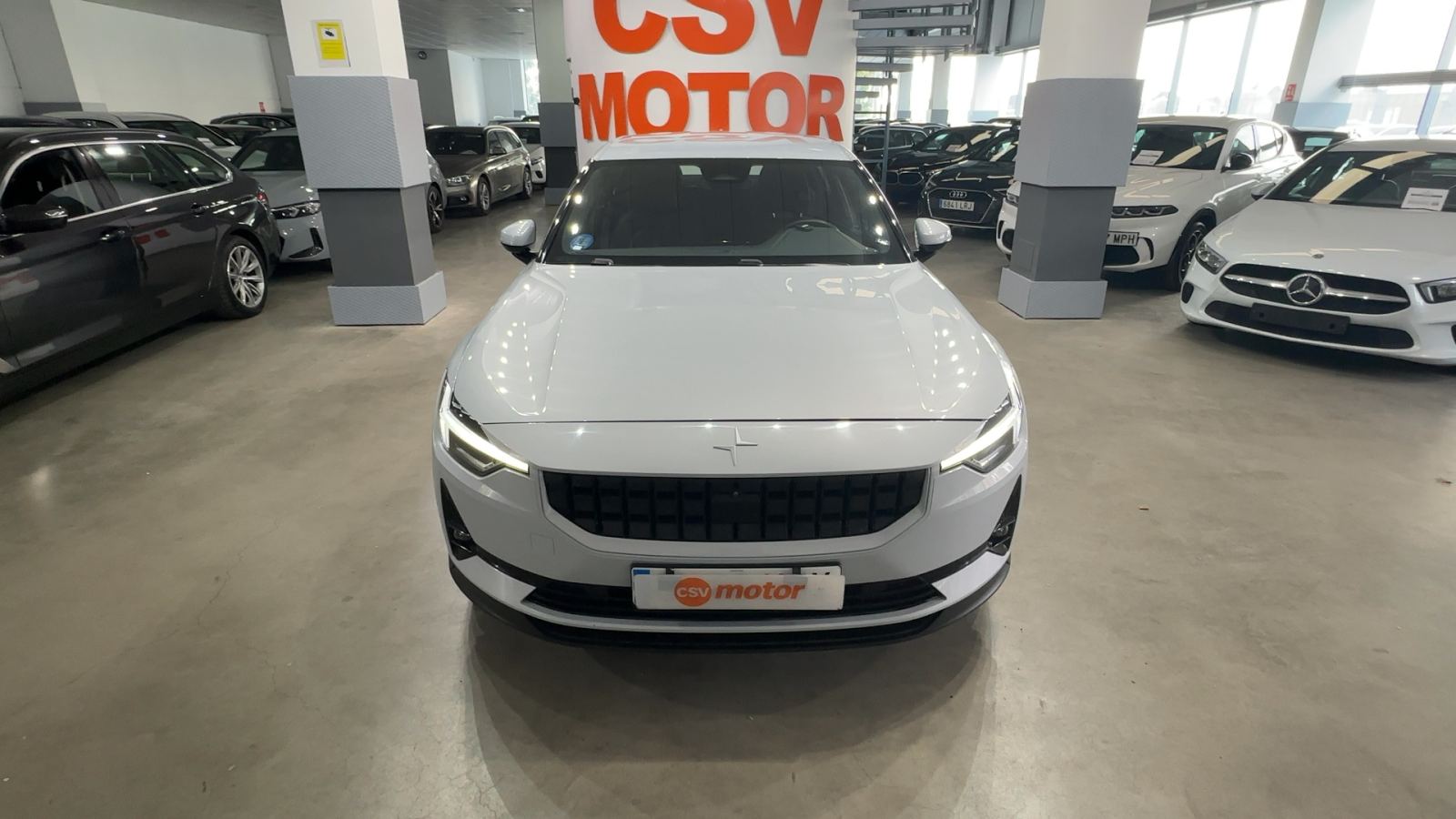 POLESTAR 2 — detalle frontal | CSV Motor VALDEFUENTES