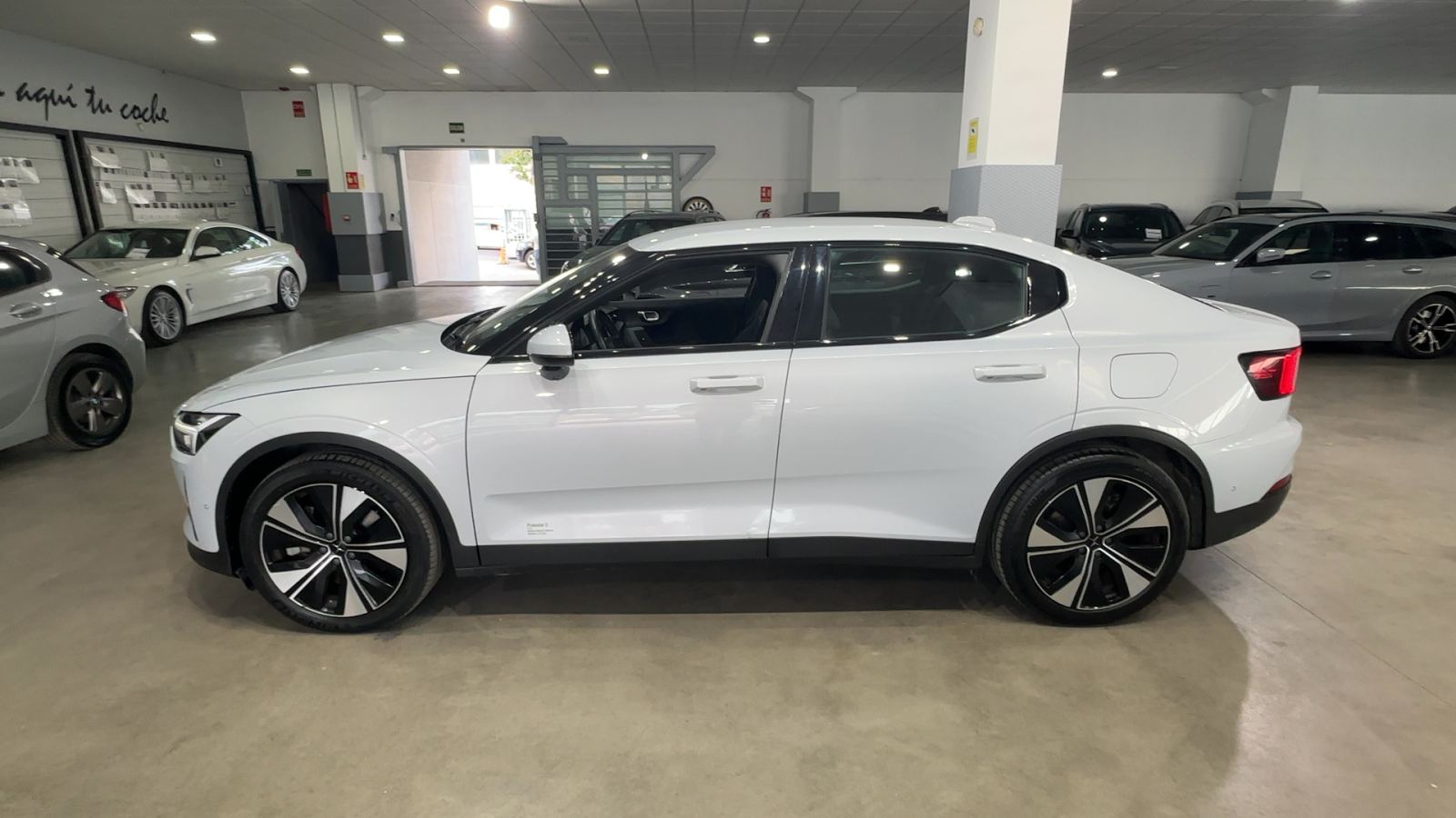 POLESTAR 2 — perfil lateral izquierdo | CSV Motor VALDEFUENTES