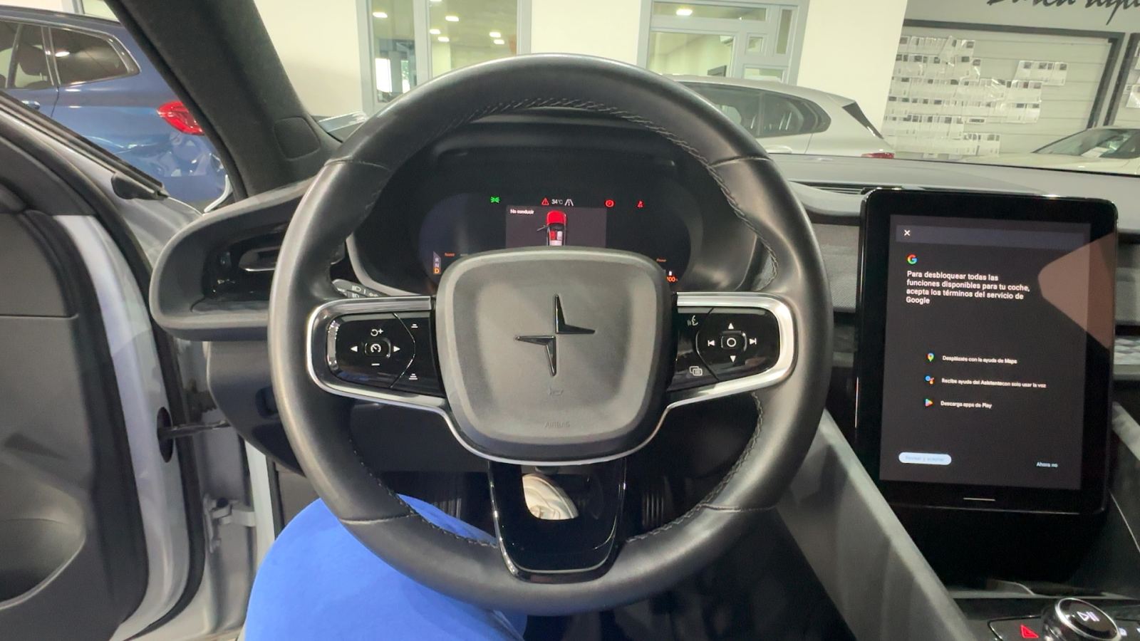 POLESTAR 2 — detalle del volante | CSV Motor VALDEFUENTES