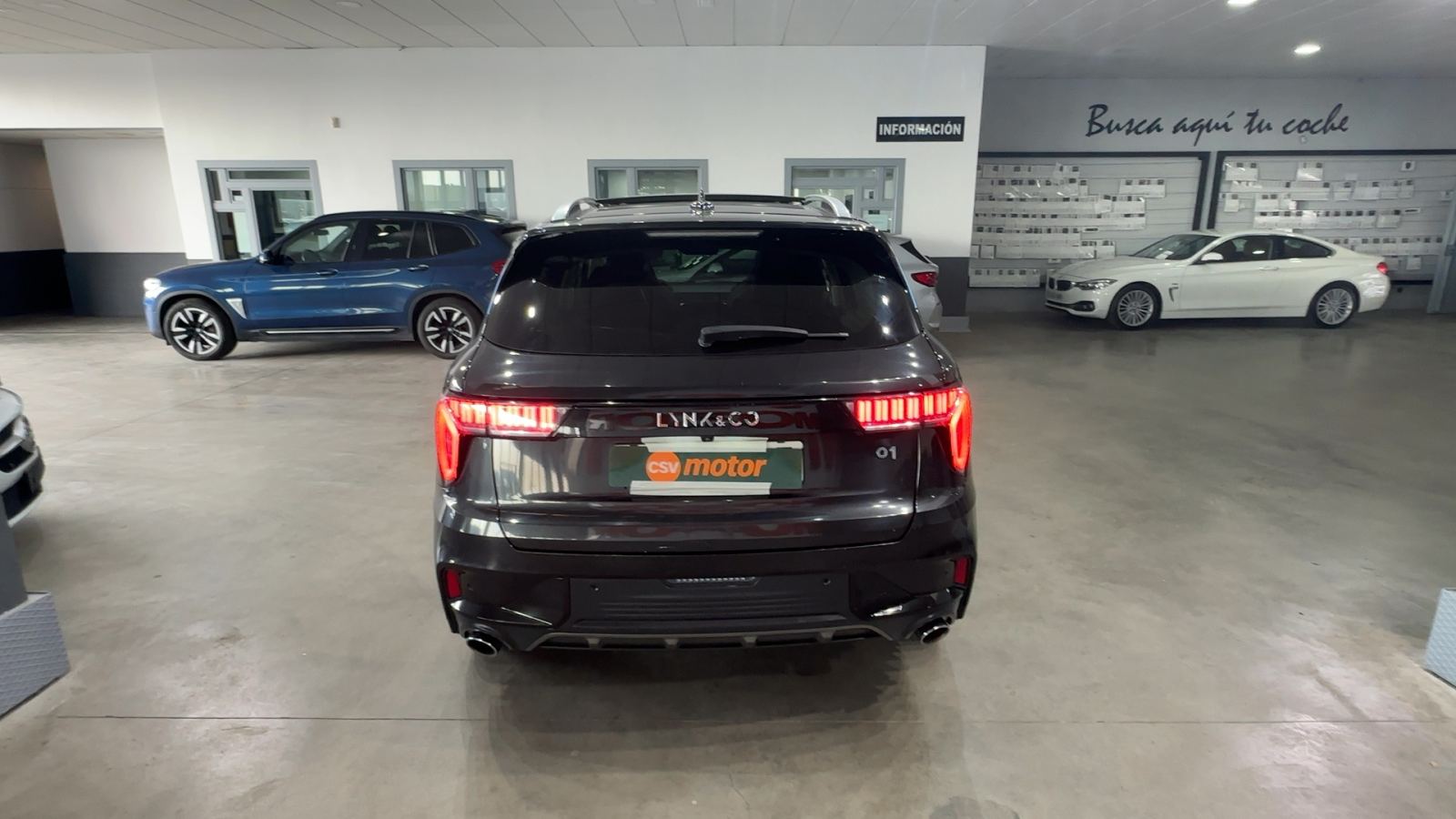 LYNK&CO 01 — vista trasera | CSV Motor VALDEFUENTES