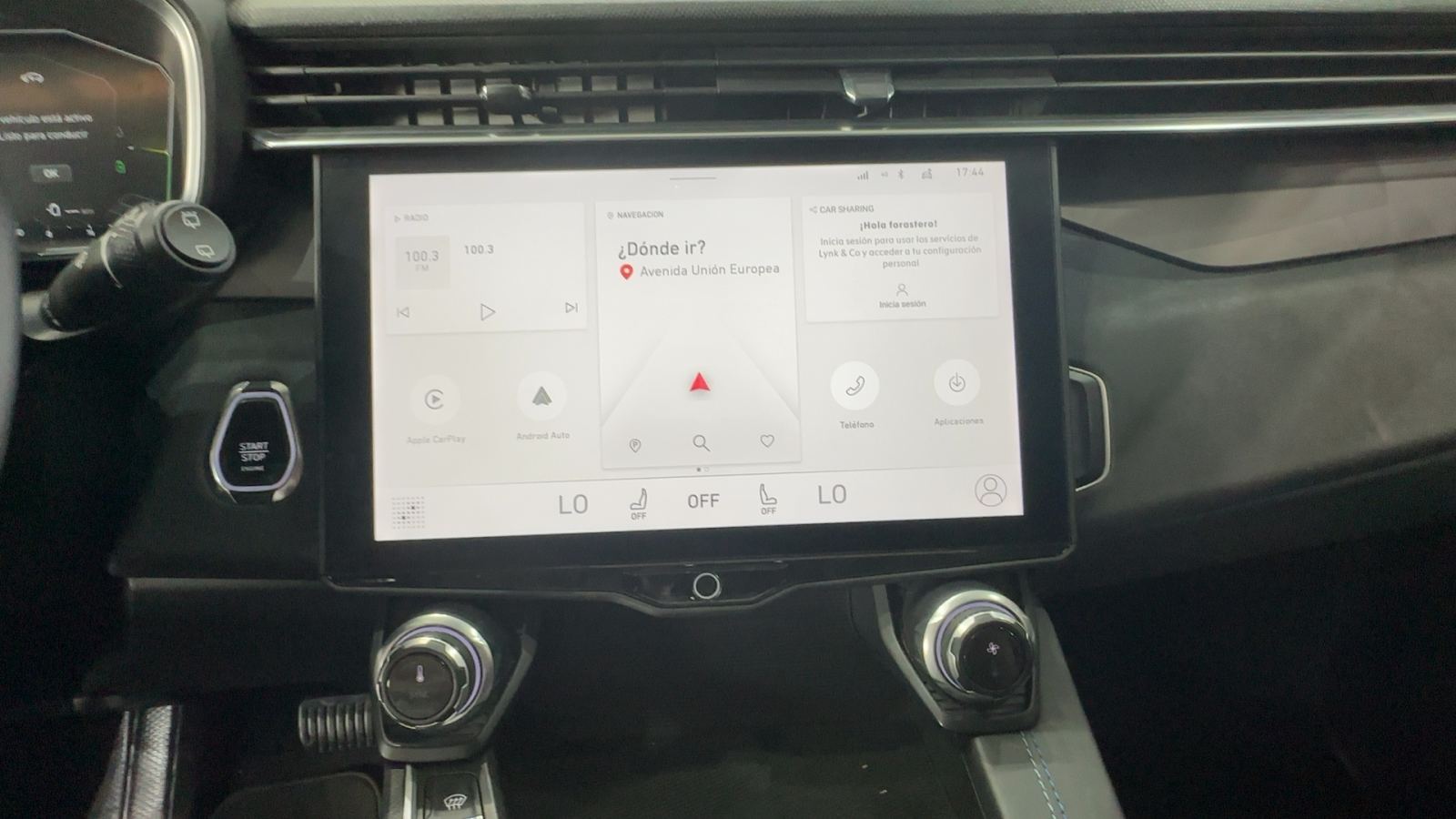 LYNK&CO 01 — pantalla multimedia | CSV Motor VALDEFUENTES