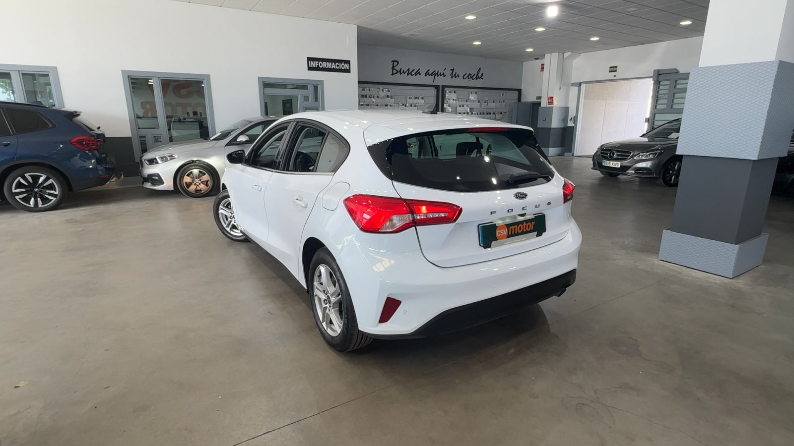 FORD FOCUS — vista 3/4 trasera izquierda | CSV Motor VALENCIA