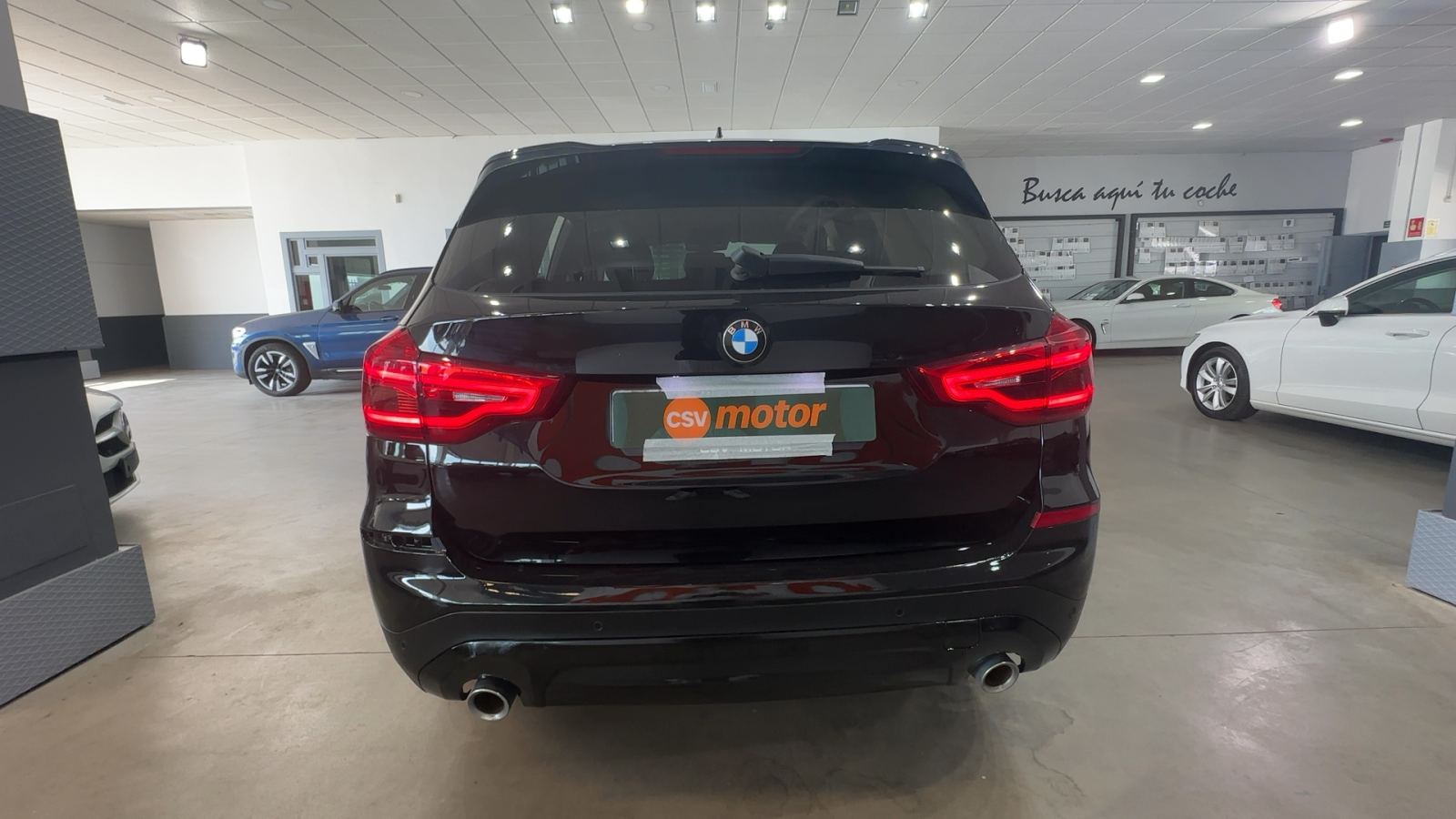 BMW X3 — vista 3/4 trasera derecha | CSV Motor VALDEFUENTES