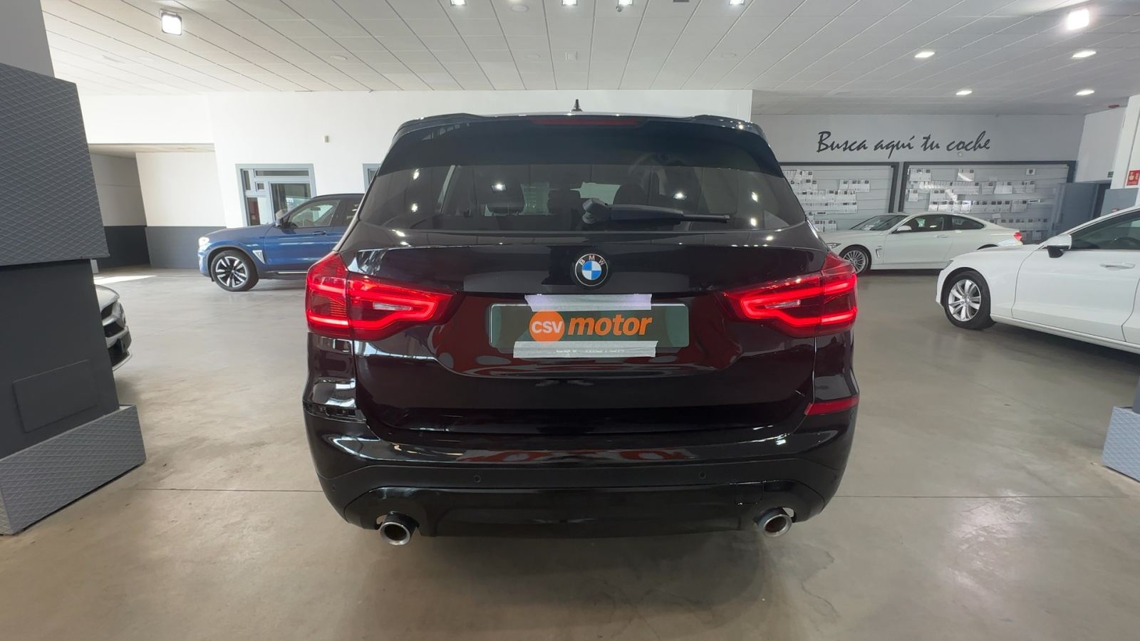 BMW X3 — detalle trasero | CSV Motor VALDEFUENTES